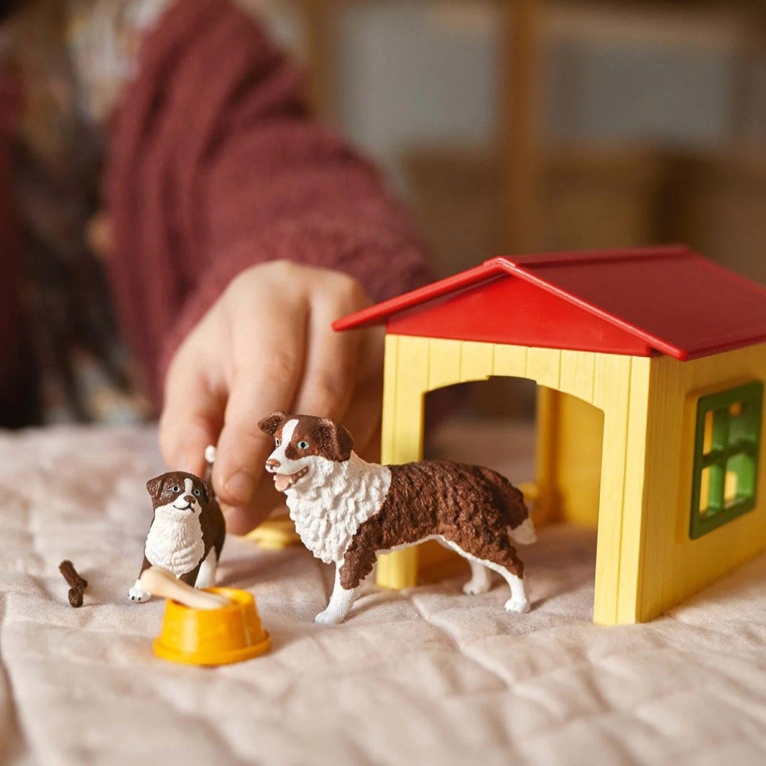 Комплект Къщата на кученцата, Schleich Възраст: 3+