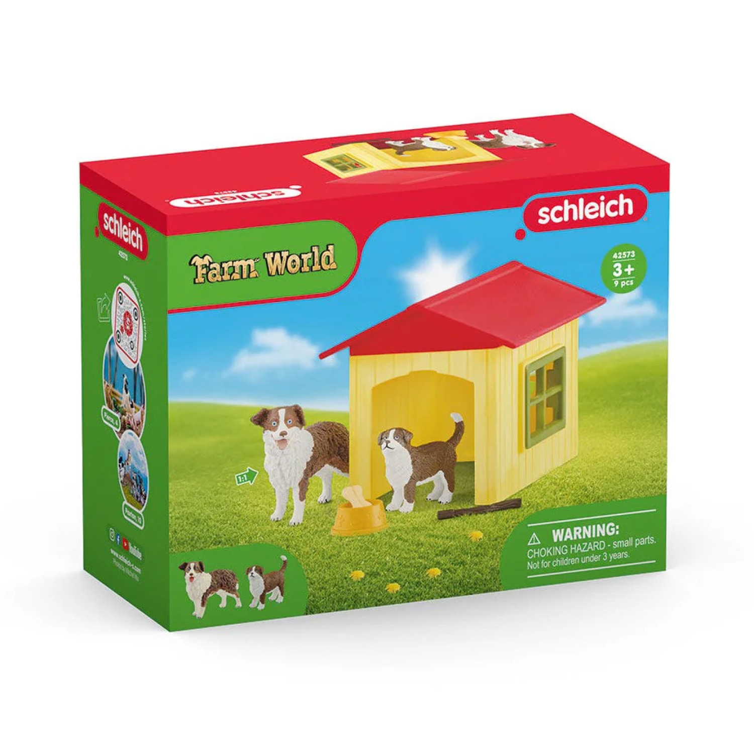 Комплект Къщата на кученцата, Schleich Възраст: 3+
