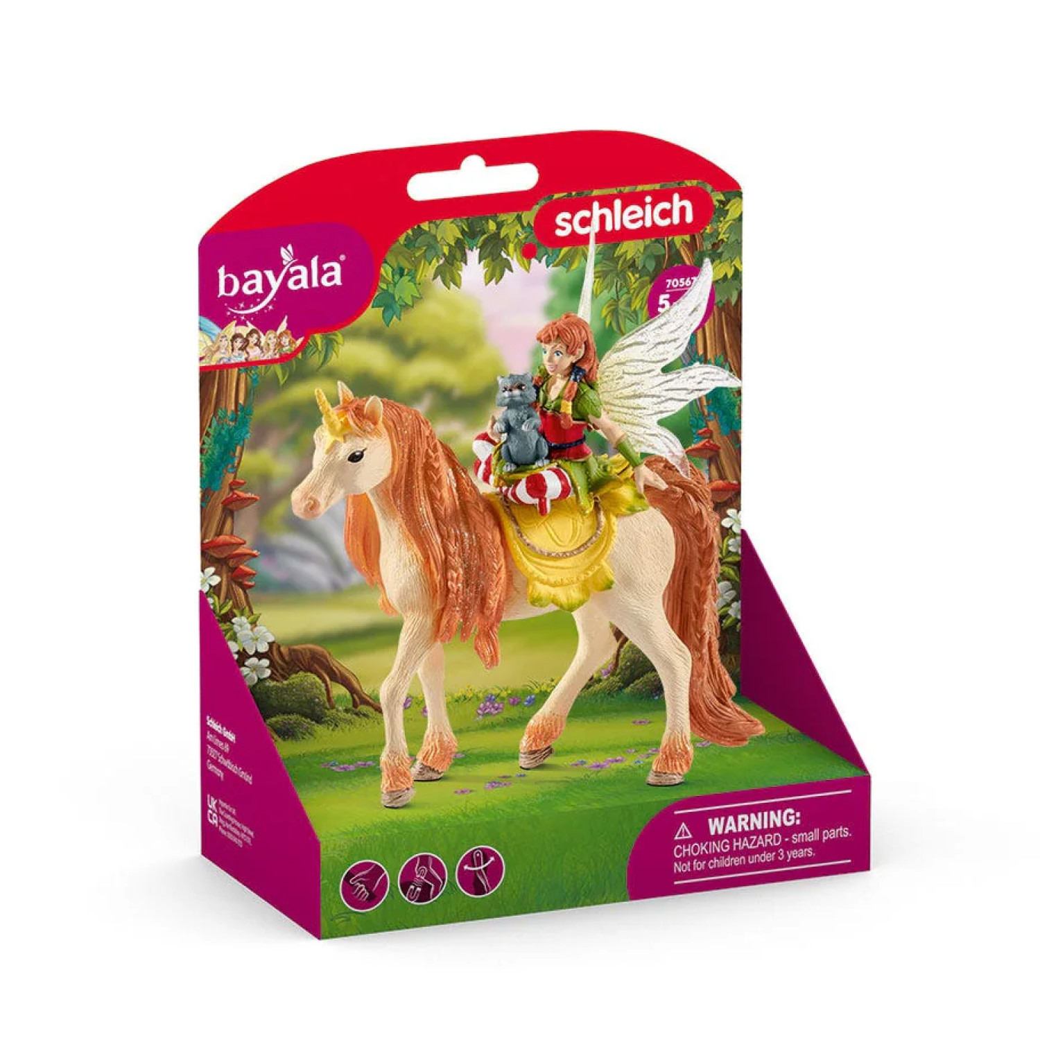 Комплект Маруийн с блестящ еднорог, Schleich Възраст: 3+
Размер: 15х8.5х18 см