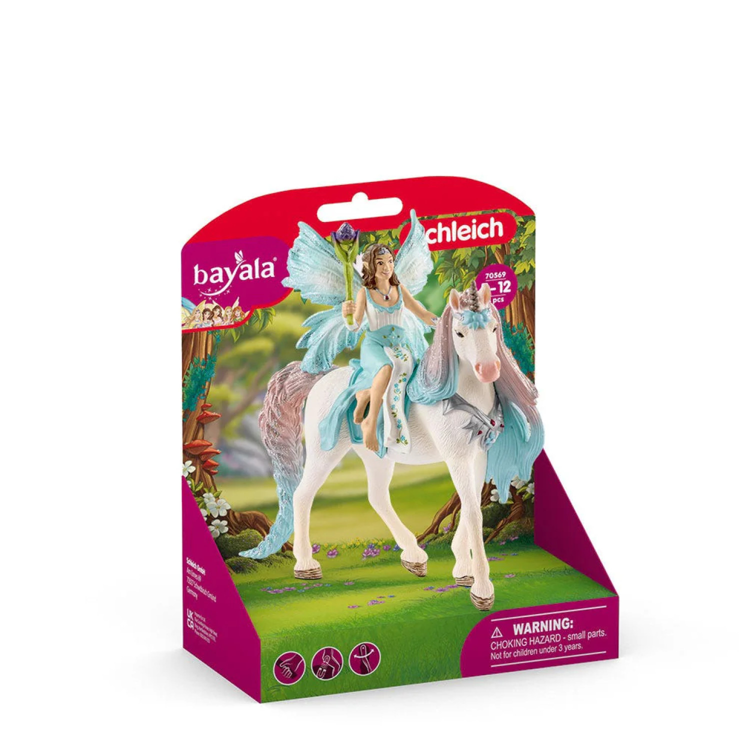 Eyela set with royal unicorn, Schleich Age: 3+ Size: 15x8.5x18 cm