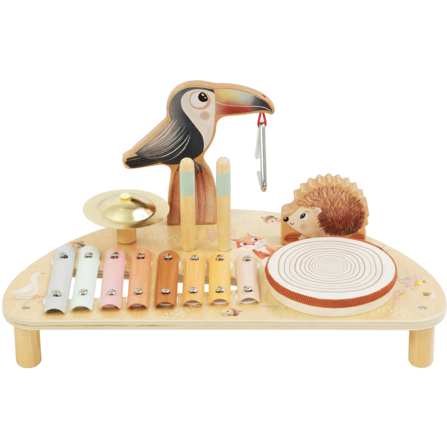 Wooden Music Table Animals Age: 1+