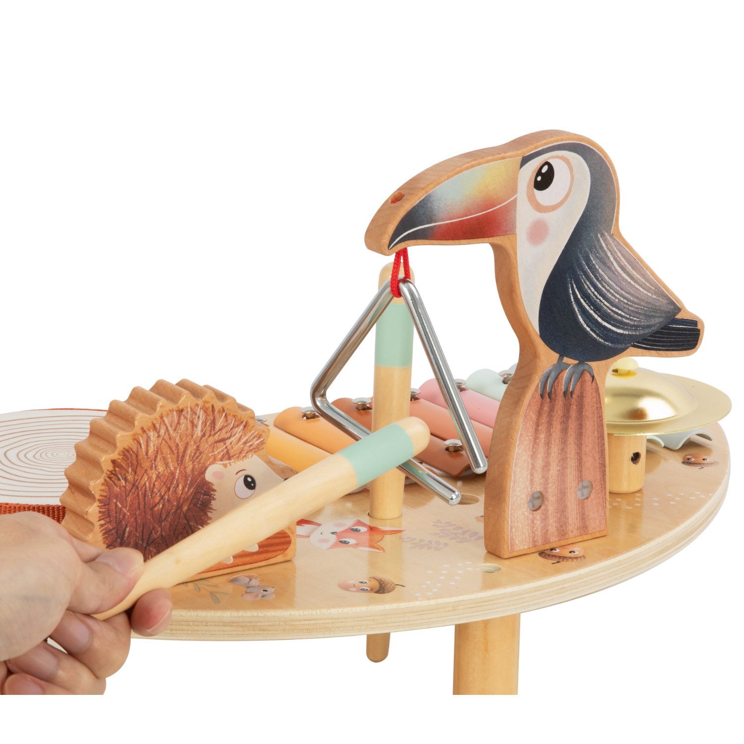 Wooden Music Table Animals Age: 1+