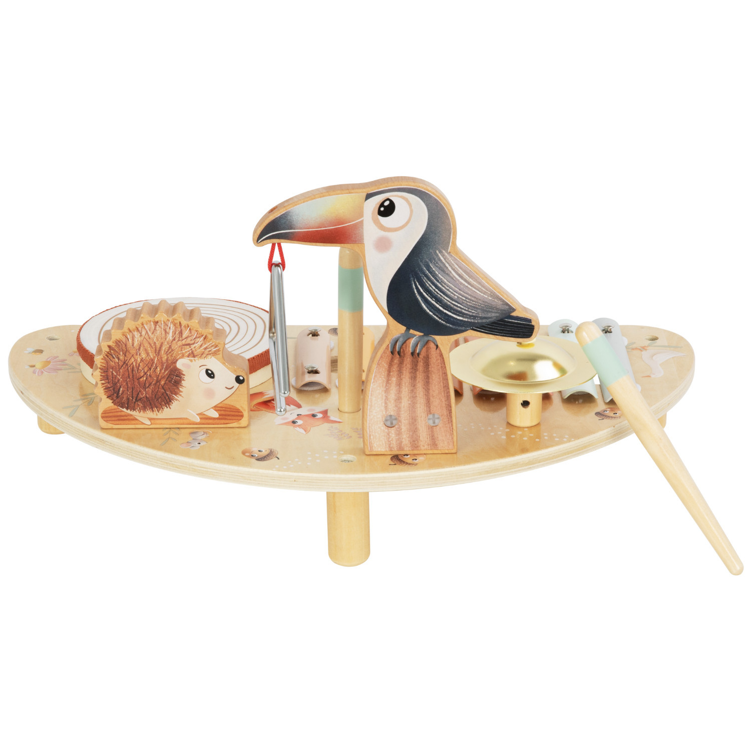 Wooden Music Table Animals Age: 1+