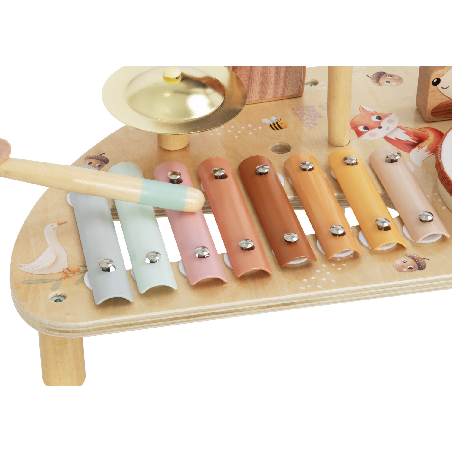 Wooden Music Table Animals Age: 1+