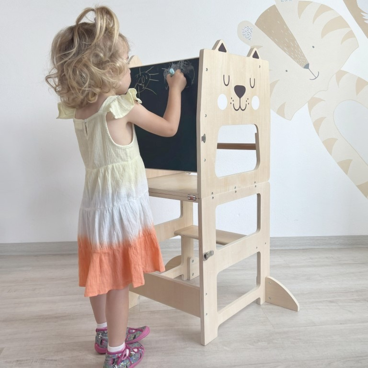 4in1 Learning Tower Lion Age: 1+ Size: 92x64x50 cm