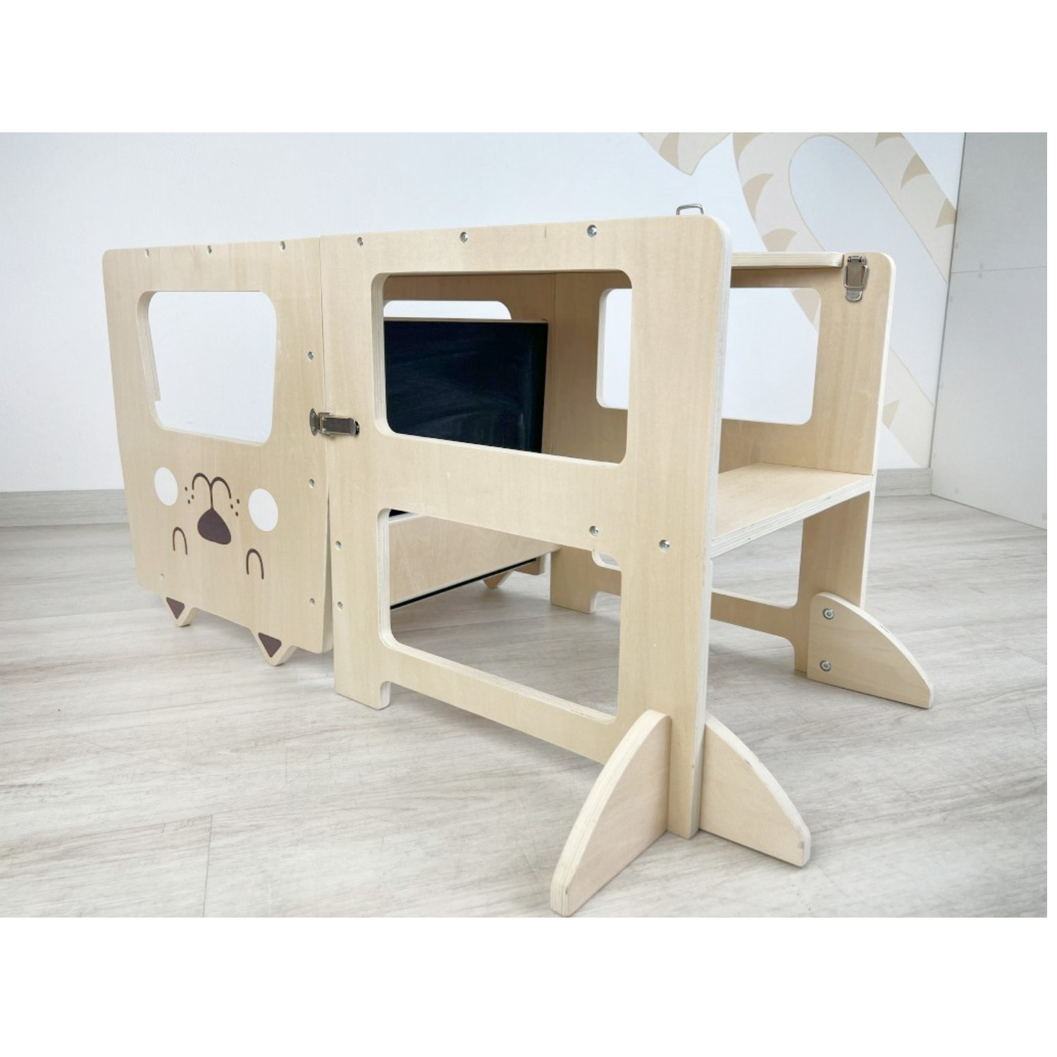 4in1 Learning Tower Lion Age: 1+ Size: 92x64x50 cm