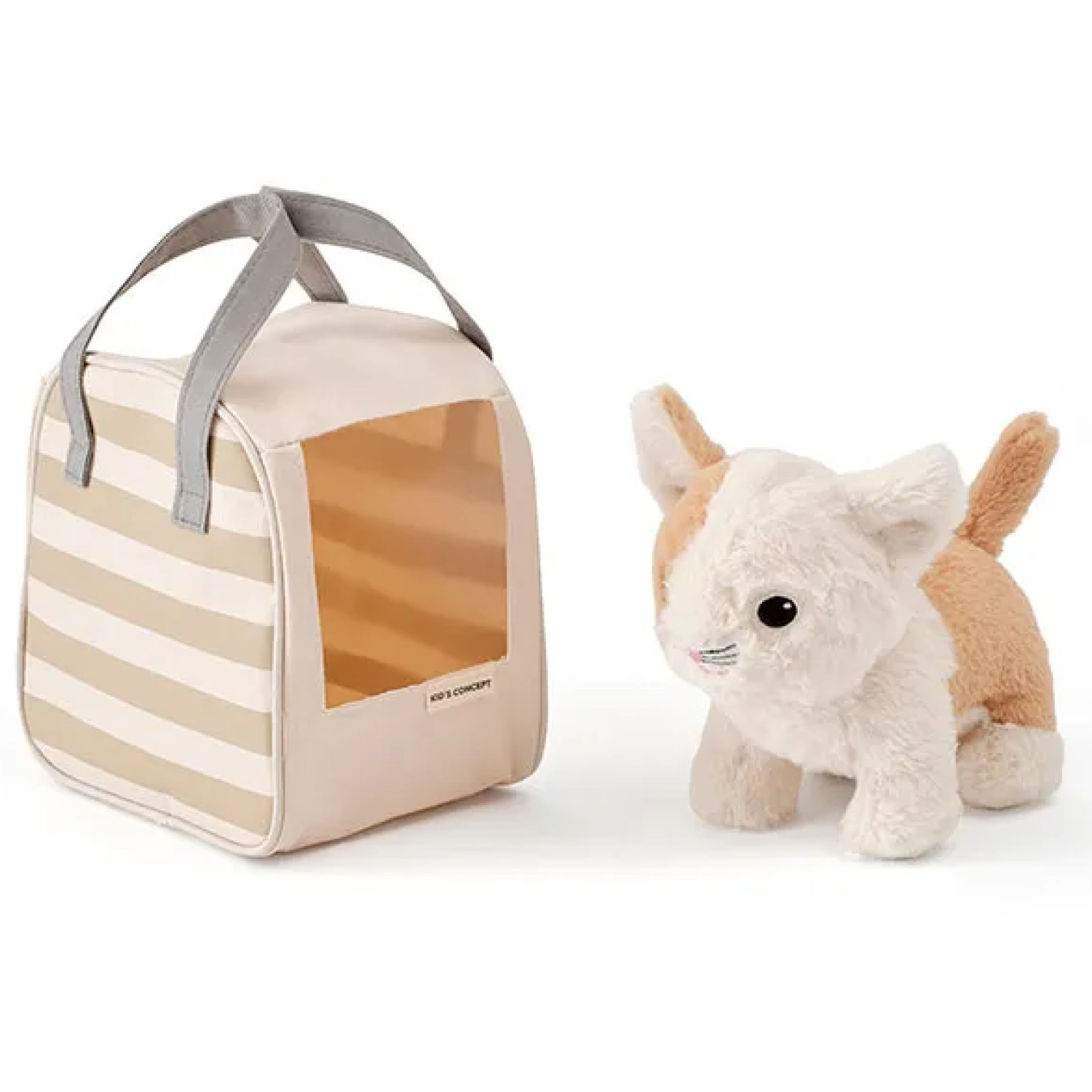 Плюшено коте в чантичка Swedish Design
Възраст: 1+