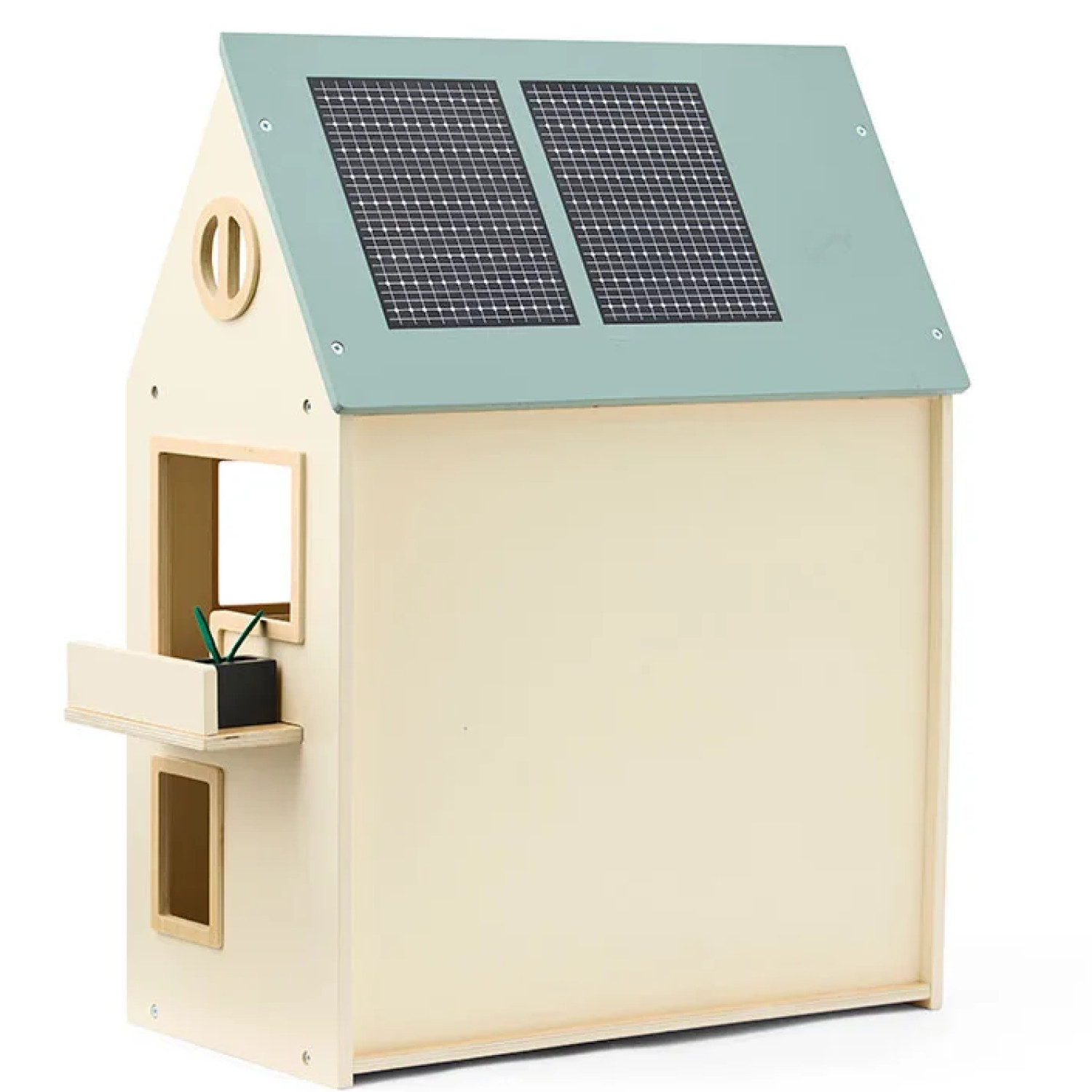 Дървена къща за кукли с мебели Swedish Design
Възраст: 2+
Размер: 45x26x61 см