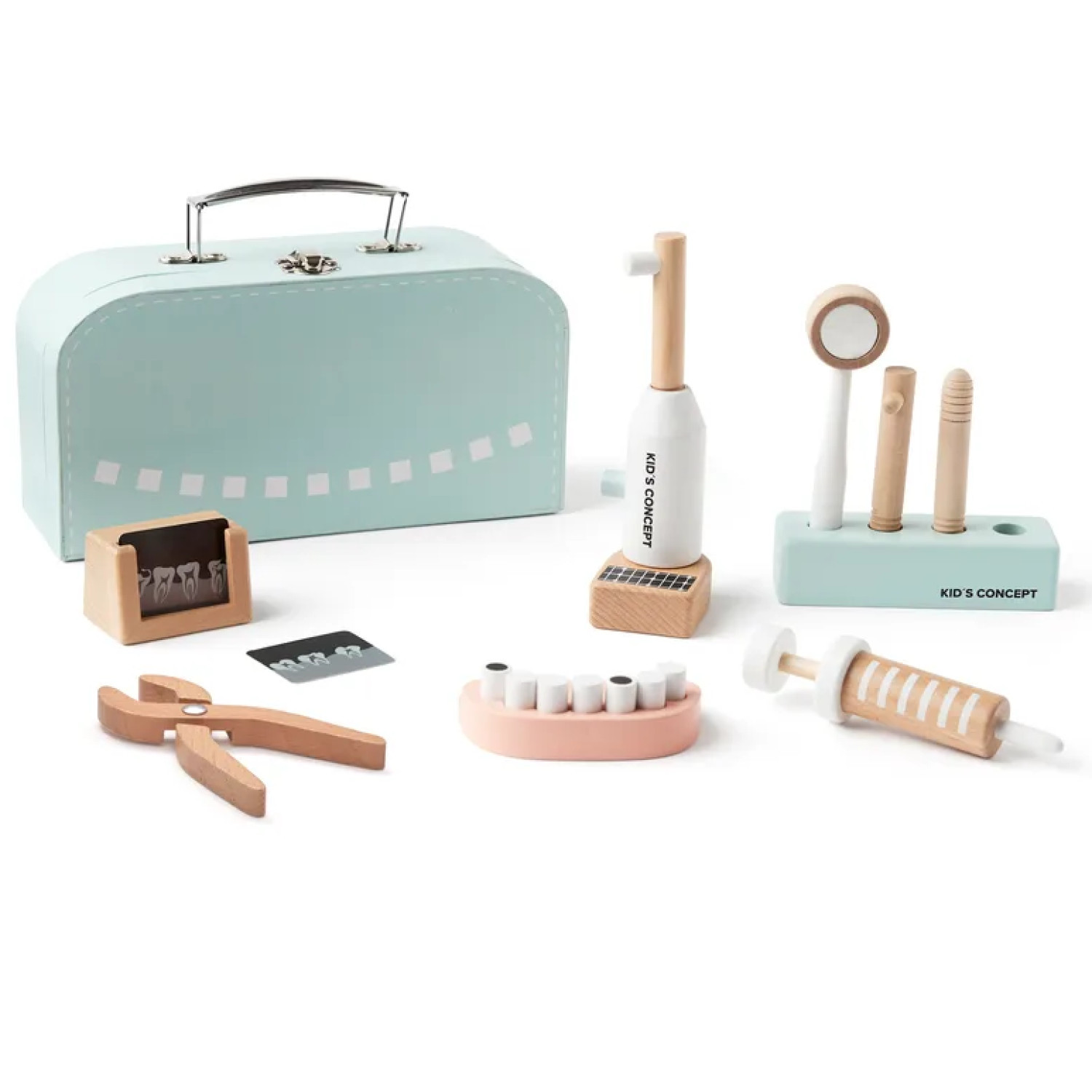 Dental kit for children in a case Swedish Design Age: 3+