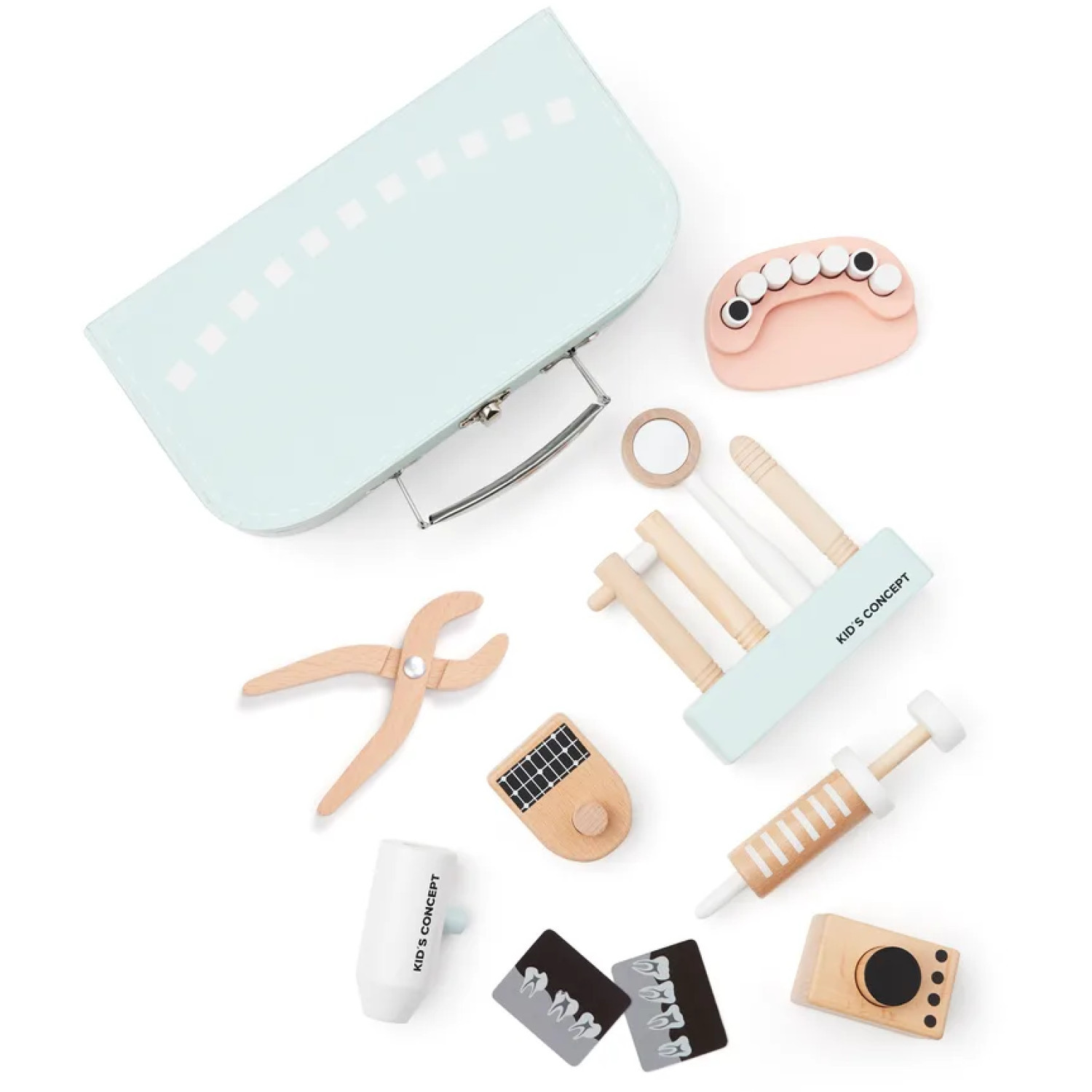Dental kit for children in a case Swedish Design Age: 3+