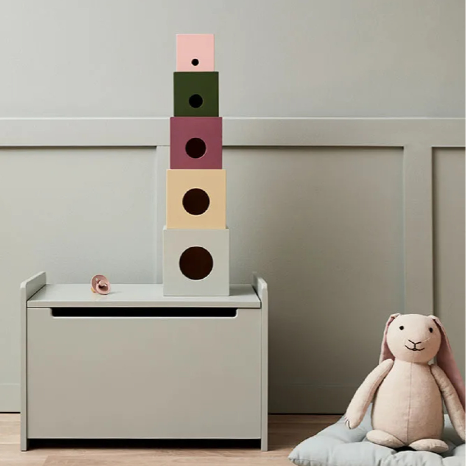 Дървени кубчета за подреждане Swedish Design
Възраст: 1+