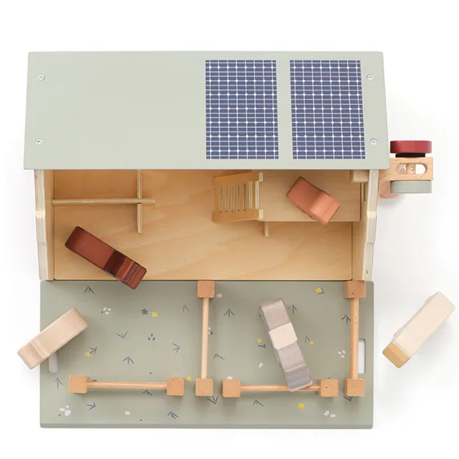 Комплект Животни от фермата Swedish Design
Възраст: 1+
Размер: 33.5х19х20 см