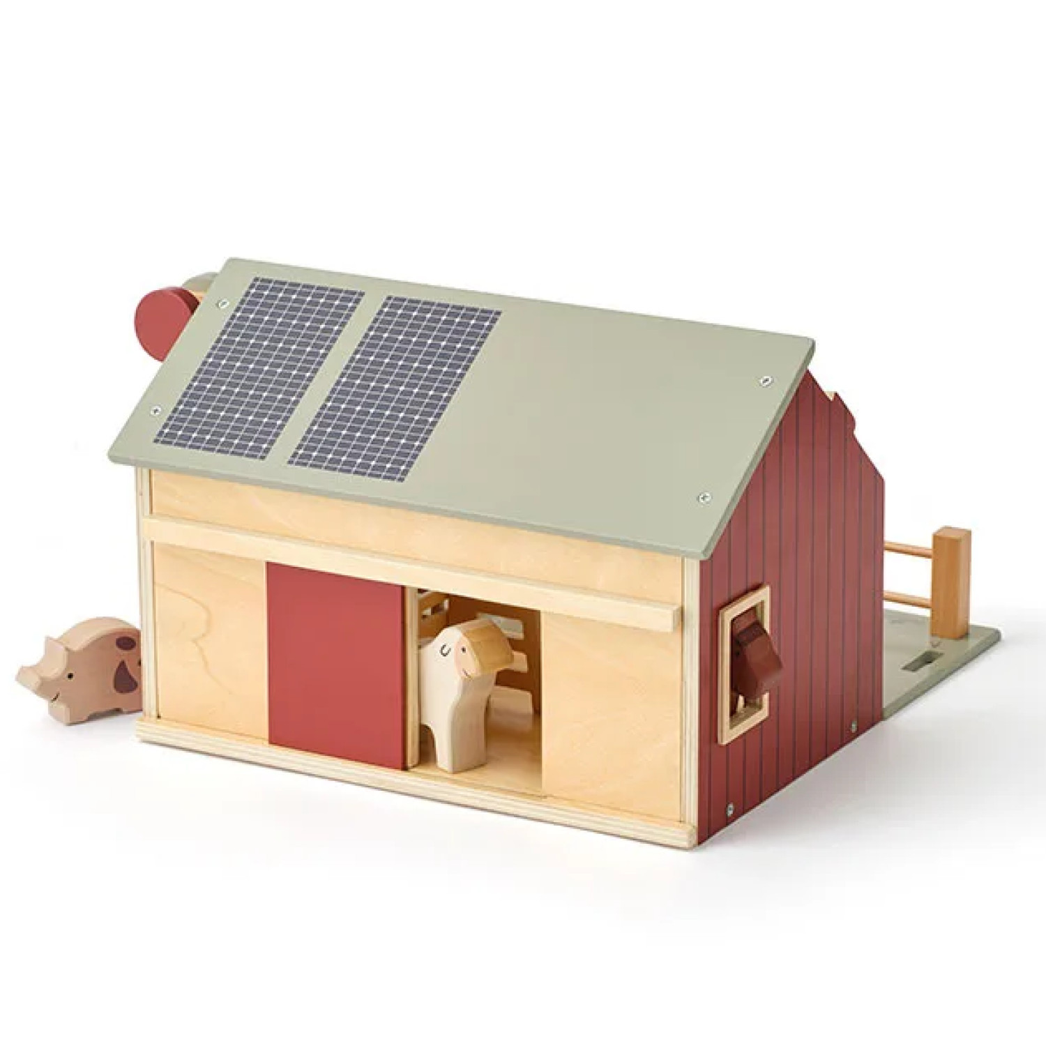 Комплект Животни от фермата Swedish Design
Възраст: 1+
Размер: 33.5х19х20 см