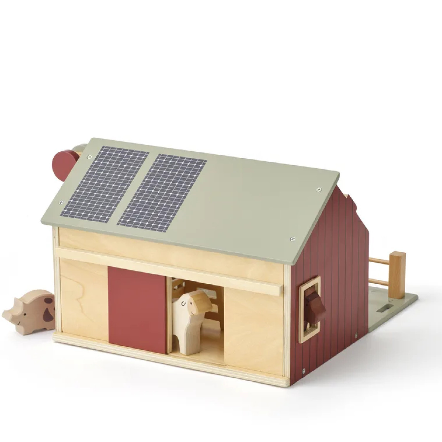 Комплект Животни от фермата Swedish Design
Възраст: 1+
Размер: 33.5х19х20 см