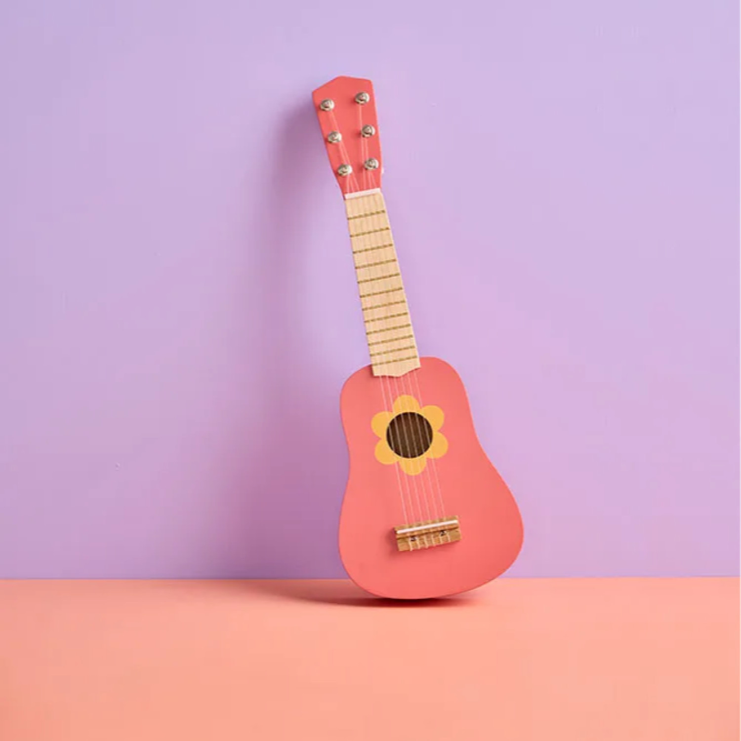 Wooden guitar for a little rock star Swedish Design Age: 3+ Size: 18x5x53.5 cm