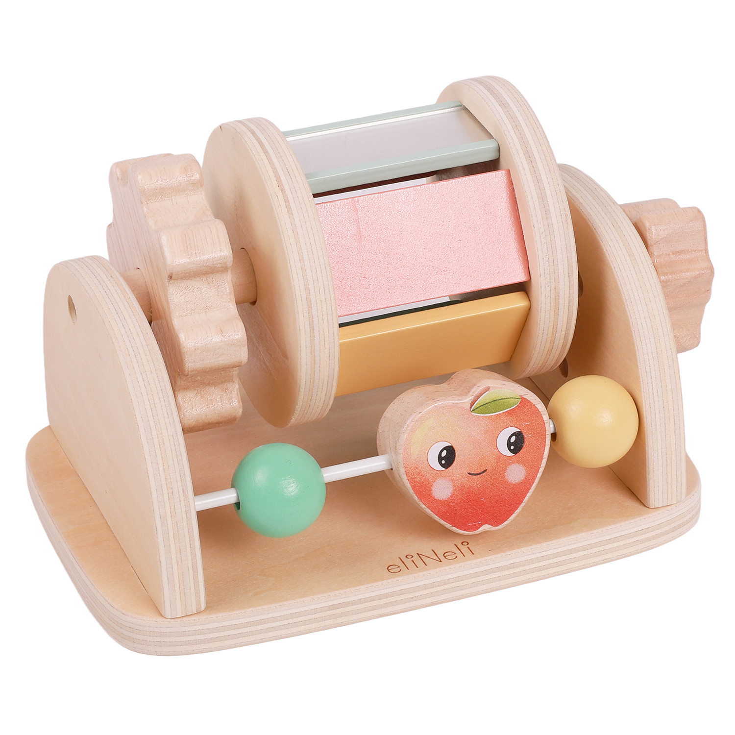 Wooden sensory carousel Age: 1+ Size: 18x11.5x12.5 cm