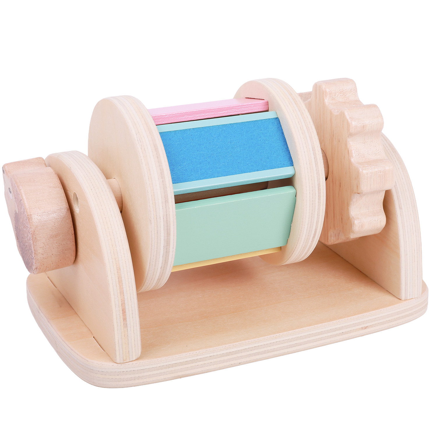 Wooden sensory carousel Age: 1+ Size: 18x11.5x12.5 cm