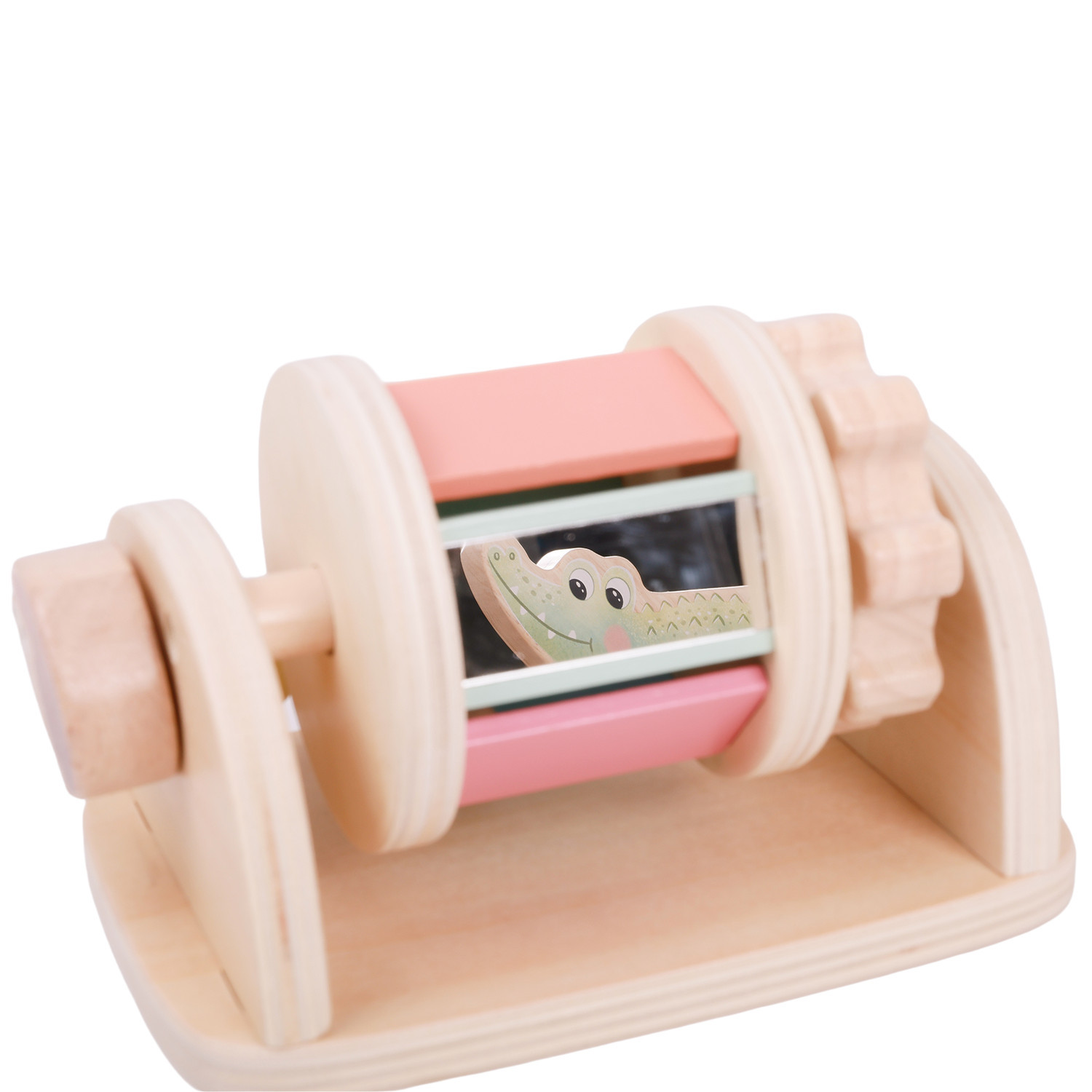 Wooden sensory carousel Age: 1+ Size: 18x11.5x12.5 cm