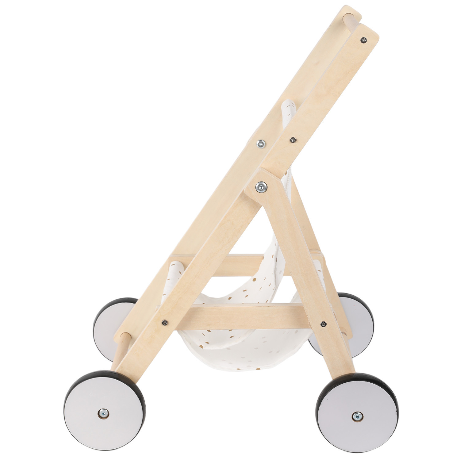 Wooden doll stroller Age: 1+