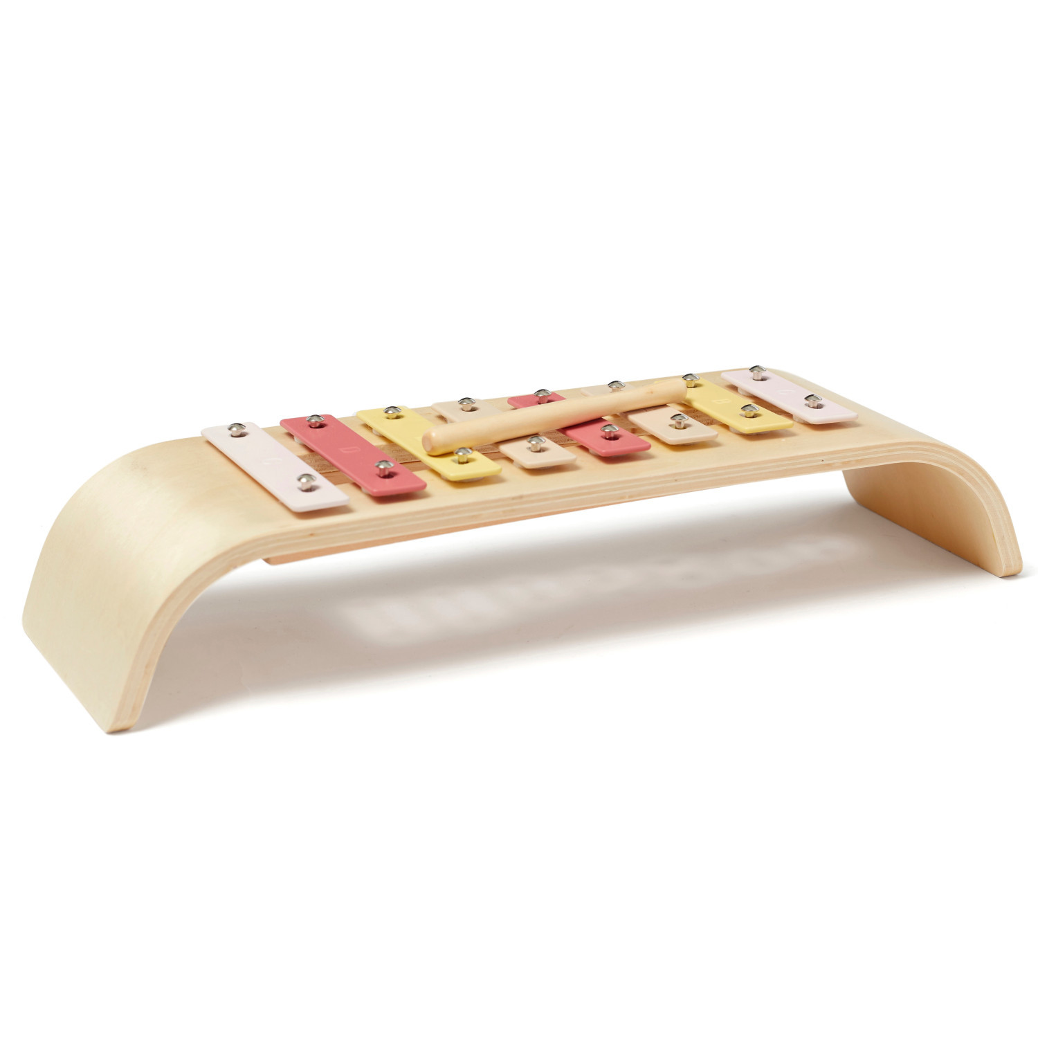 Wooden colorful xylophone Swedish Design Age: 1+ Size: 36.3x11.5x6.5 cm