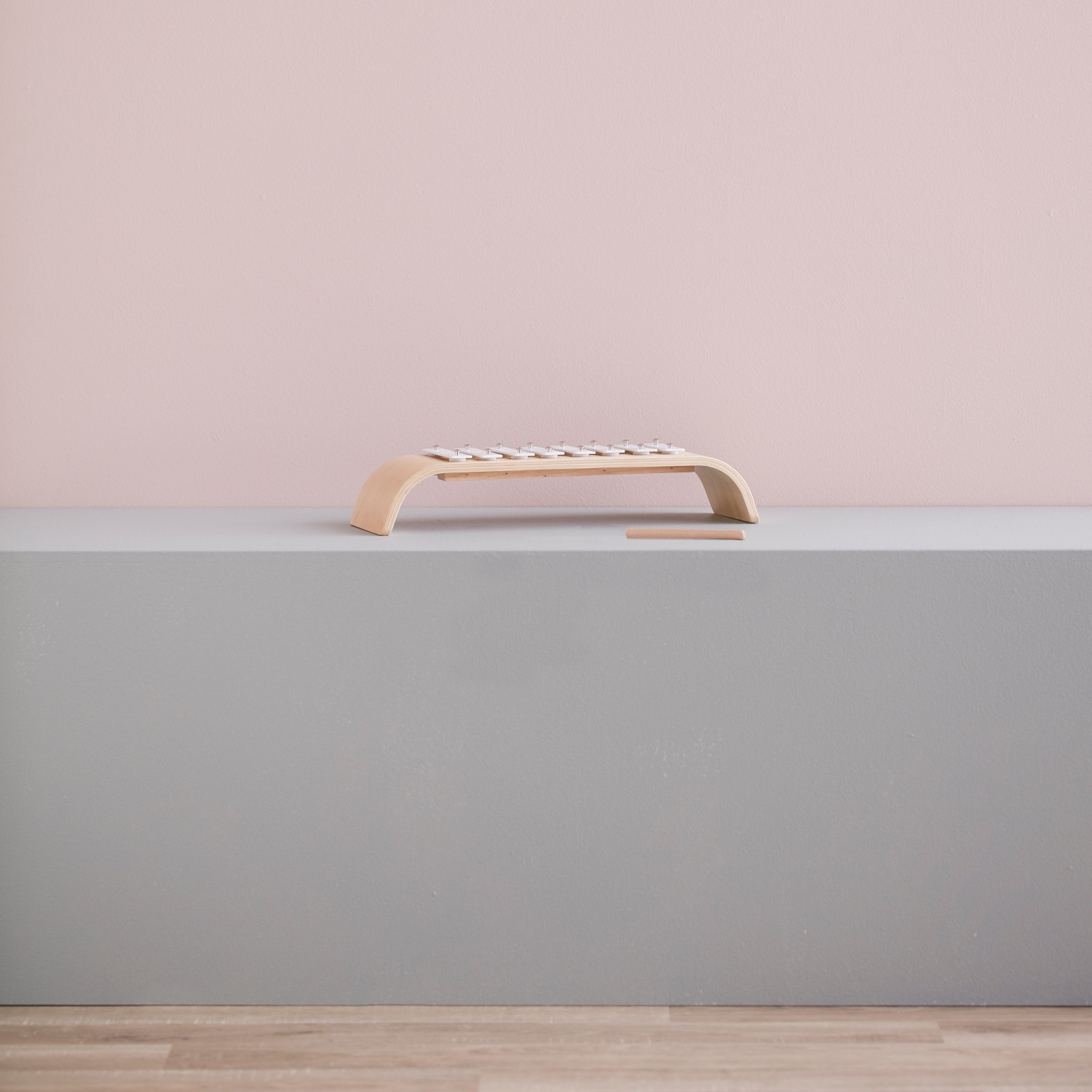 Wooden colorful xylophone Swedish Design Age: 1+ Size: 36.3x11.5x6.5 cm