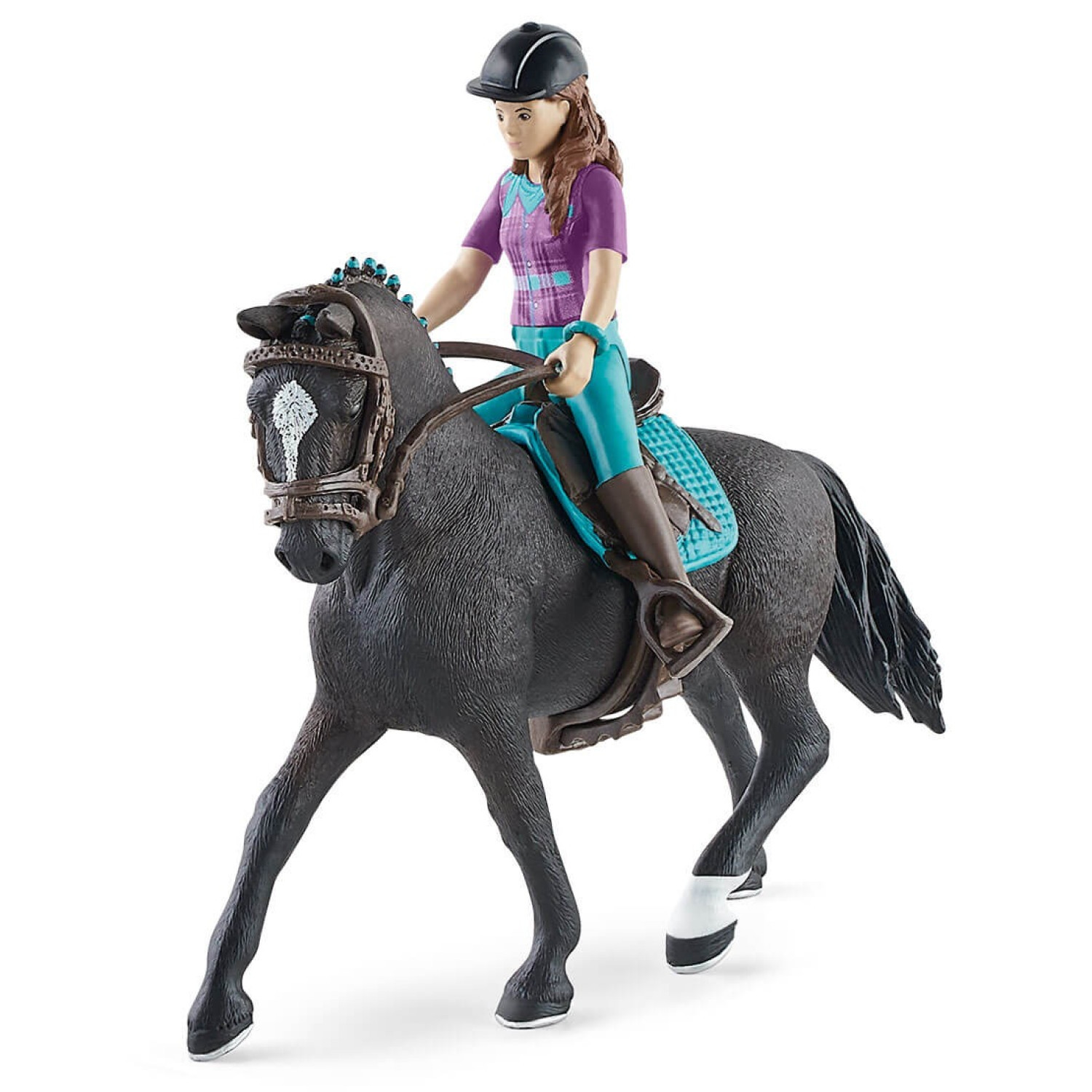 Комплект Конна езда Лиса и Сторм, Schleich Възраст: 3+
Брой части: 10