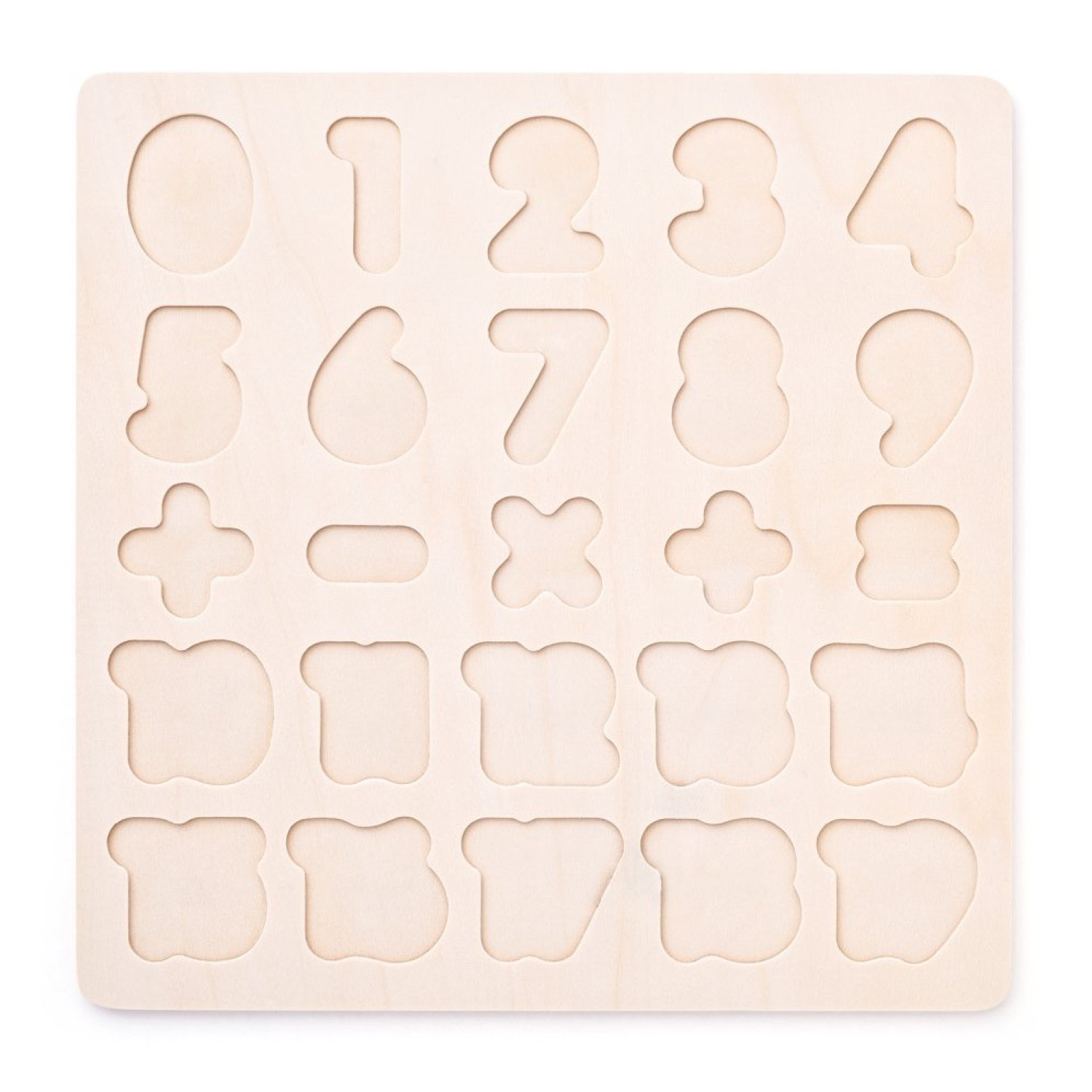 Wooden Puzzle Numbers Age: 2+