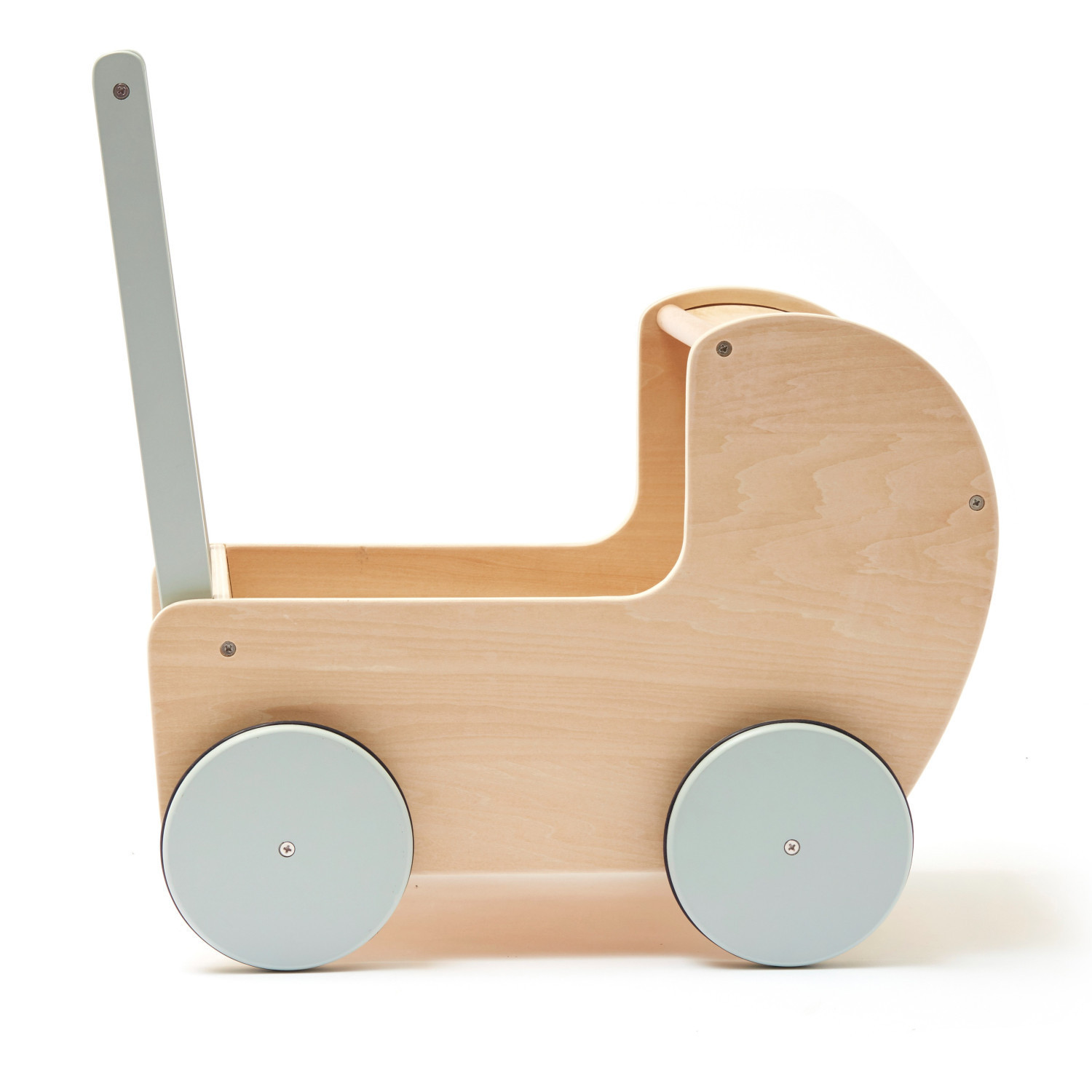 Wooden doll stroller Nature Swedish Design Age: 1+