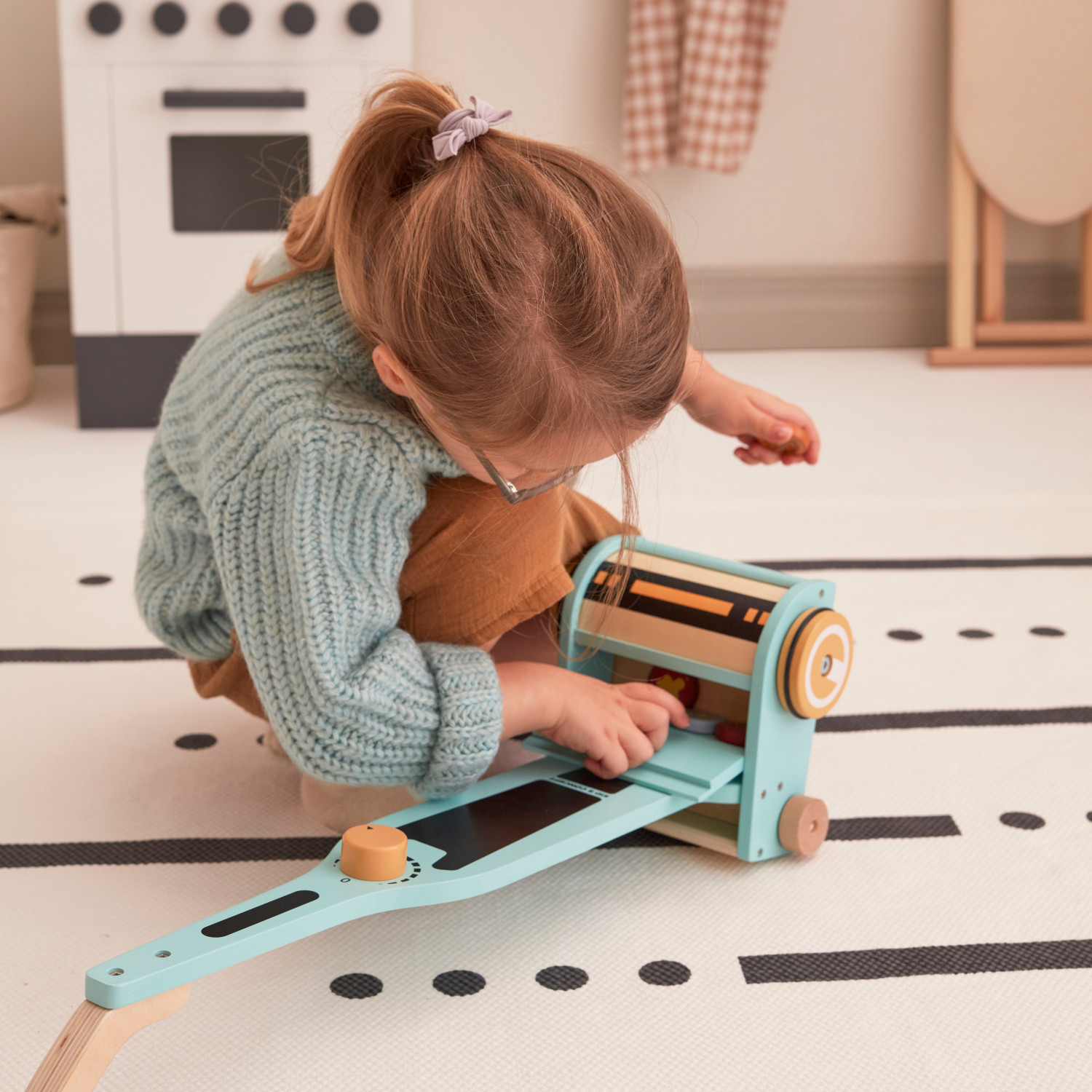 Дървена играчка Прахосмукачка Swedish Design 
Възраст: 3+