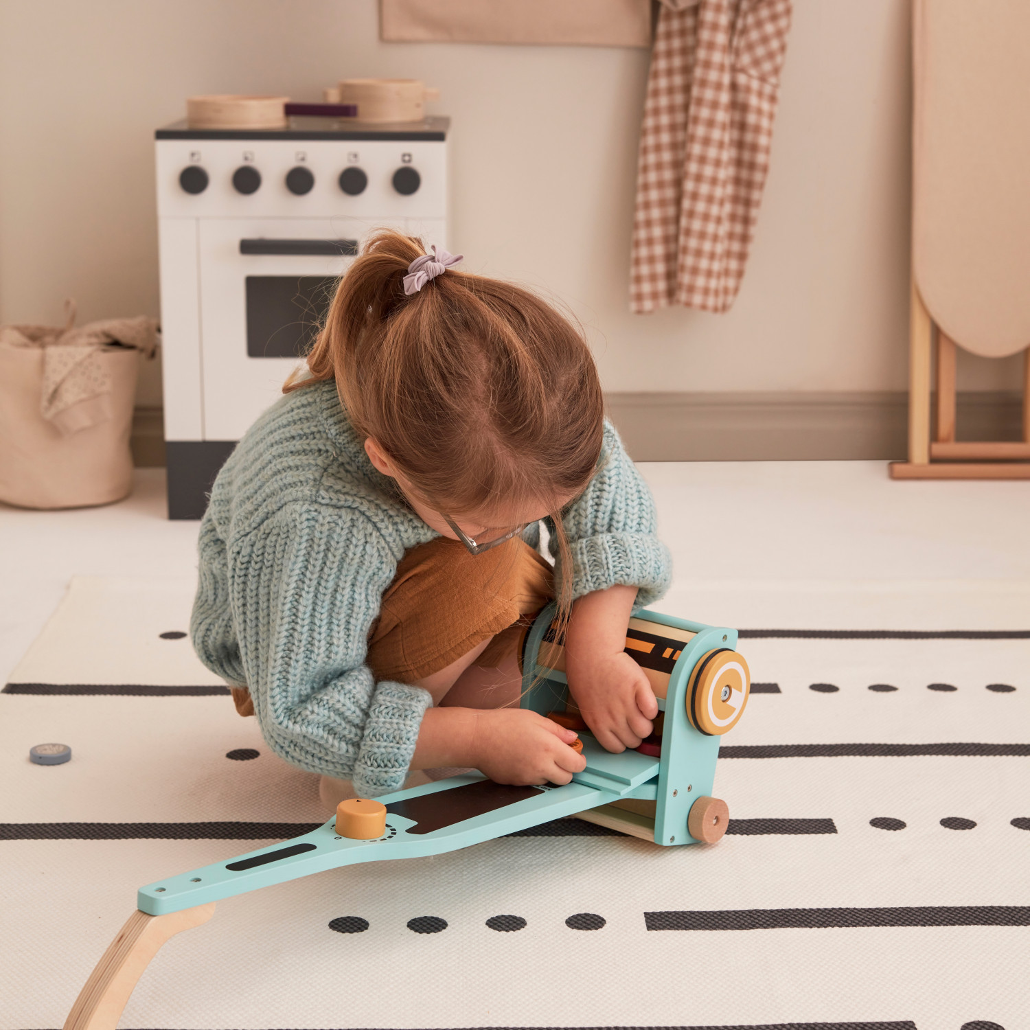 Дървена играчка Прахосмукачка Swedish Design 
Възраст: 3+