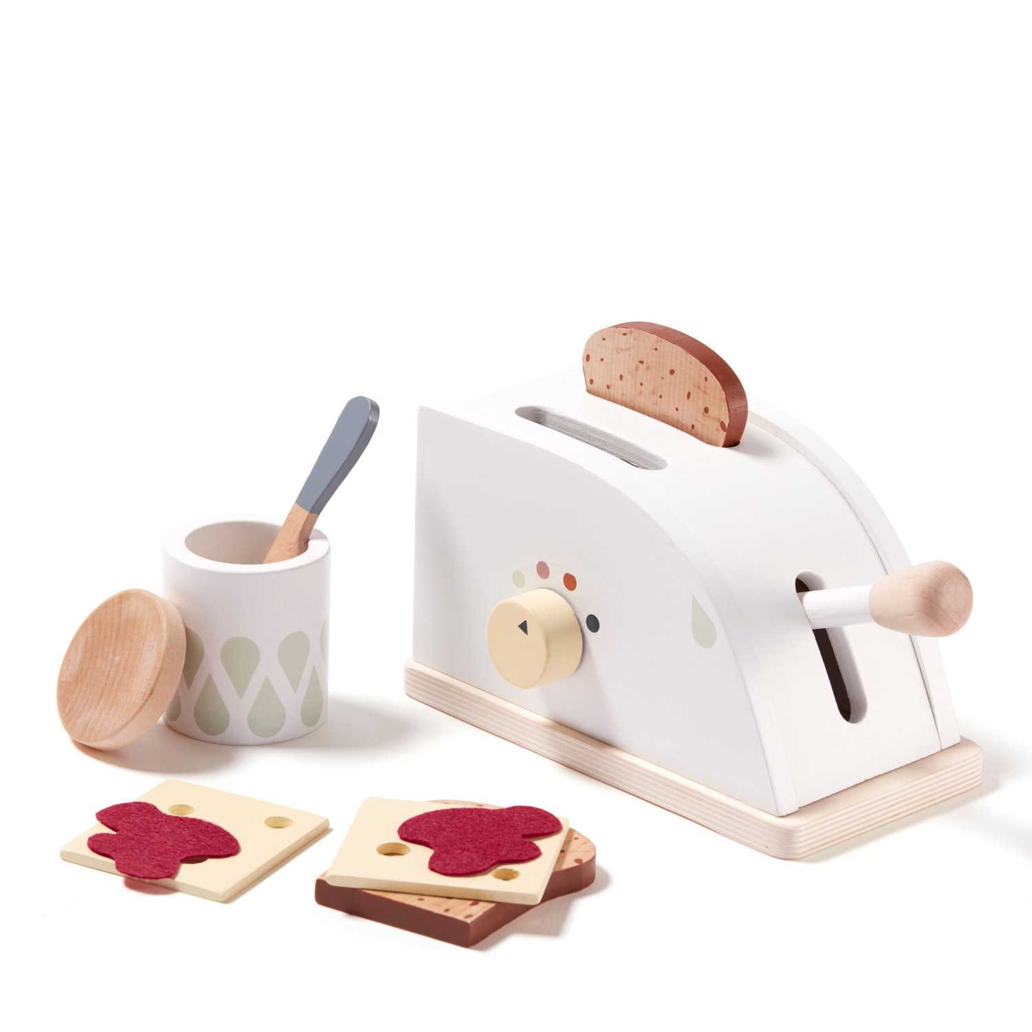 Toaster set with accessories Swedish Design Age: 3+