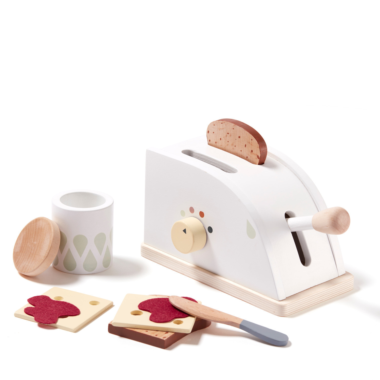 Toaster set with accessories Swedish Design Age: 3+