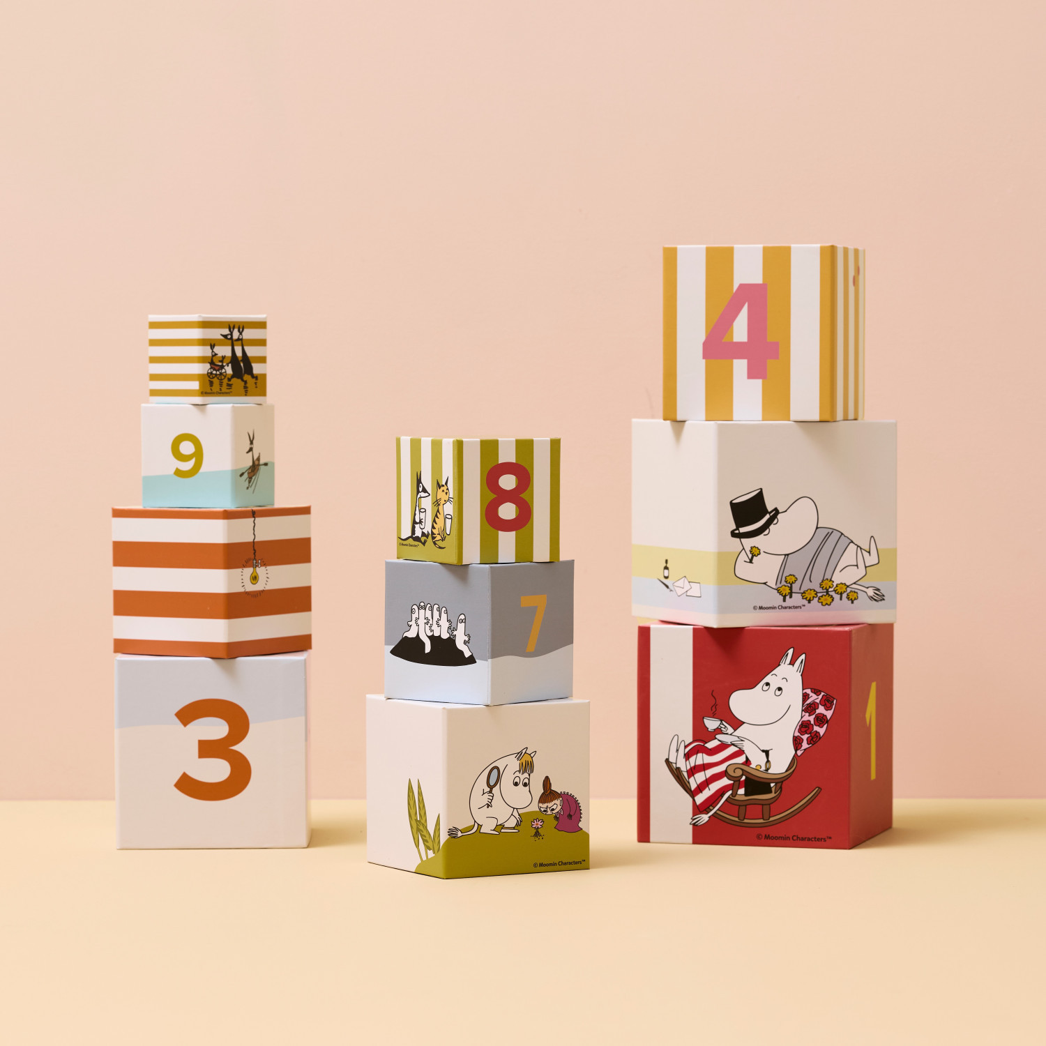 Кула от кубчета MOOMIN Swedish Design
Възраст: 1+