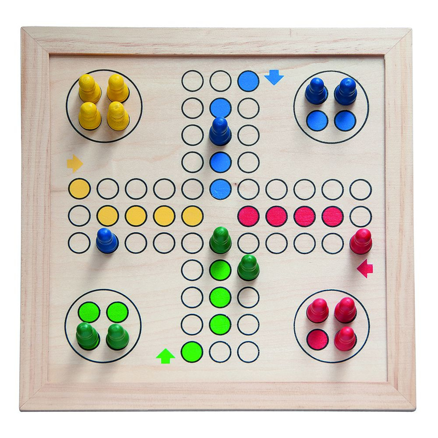 Wooden set of classic board games Age: 7+