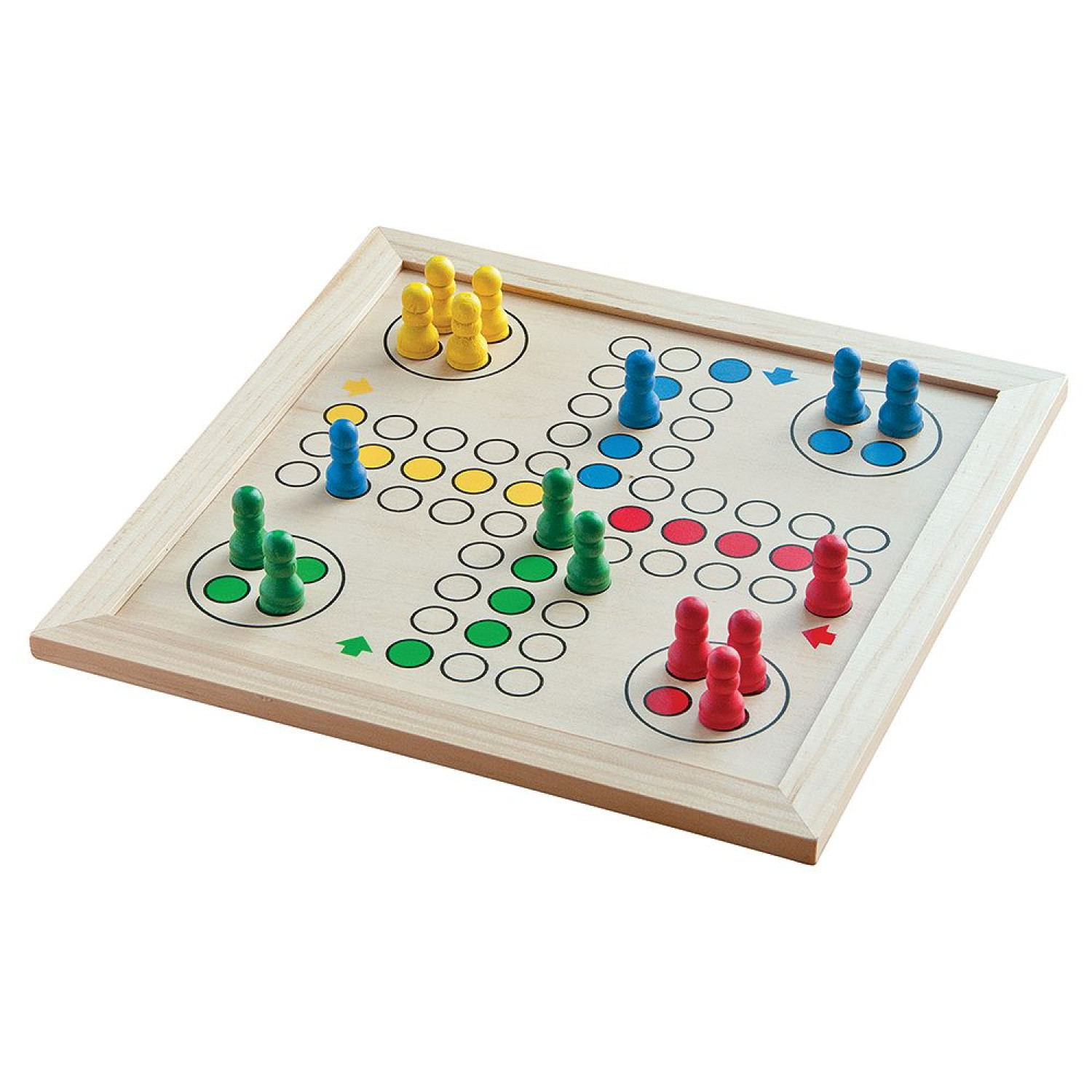 Wooden set of classic board games Age: 7+