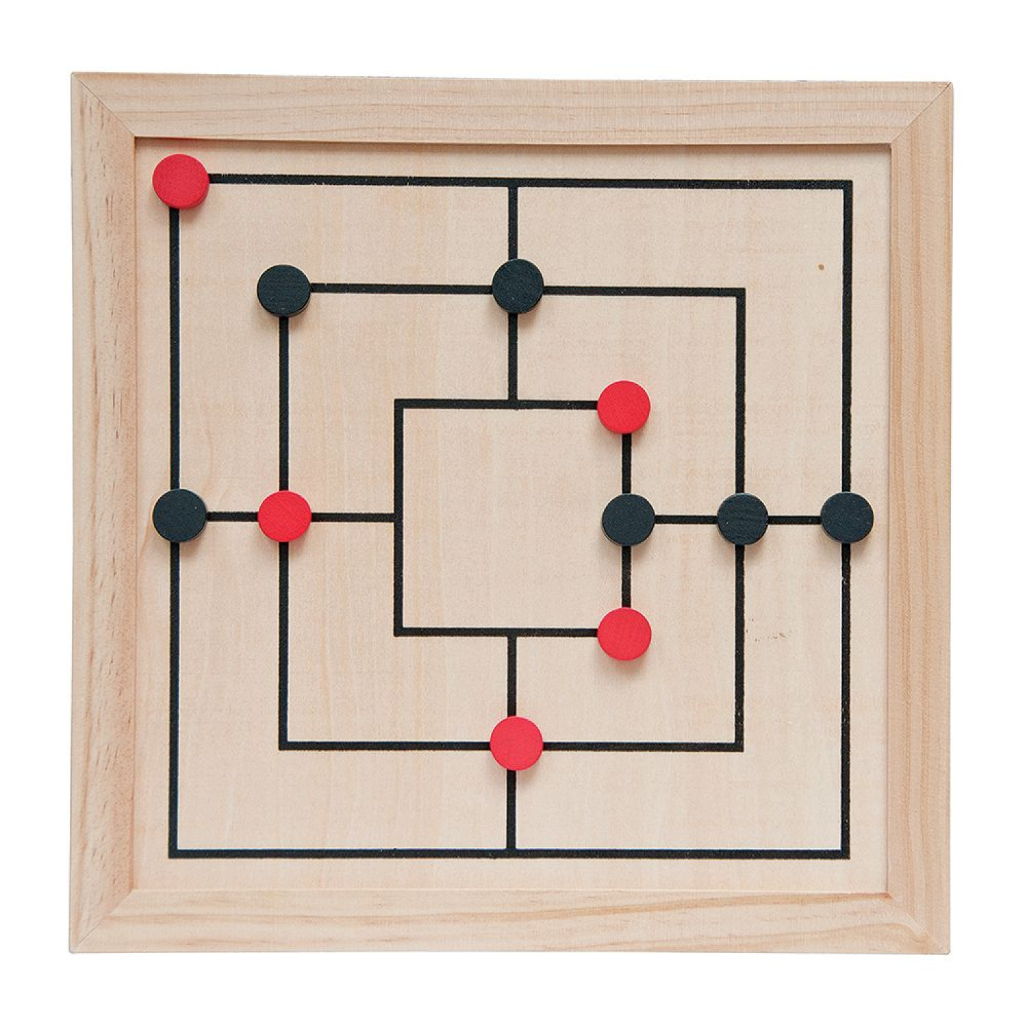 Wooden set of classic board games Age: 7+