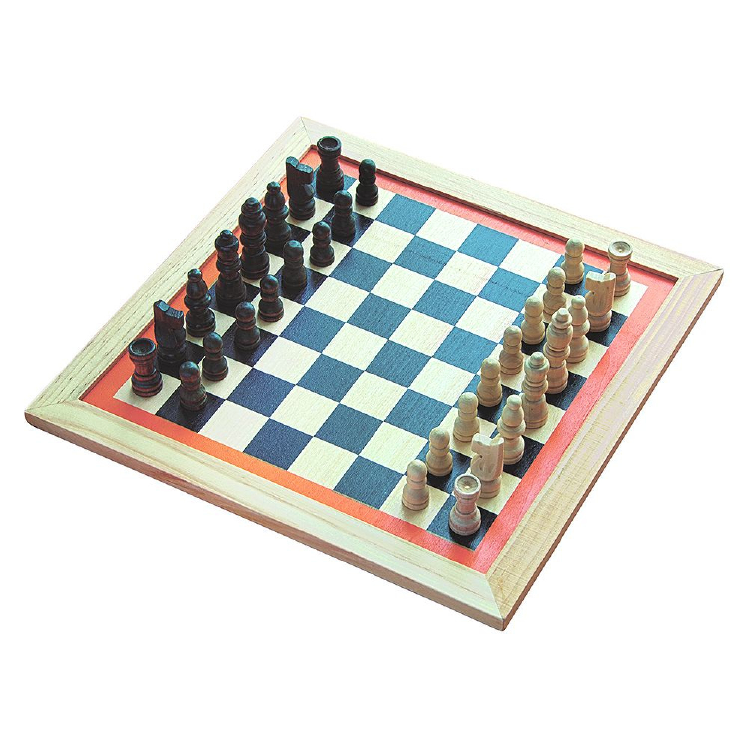 Wooden set of classic board games Age: 7+