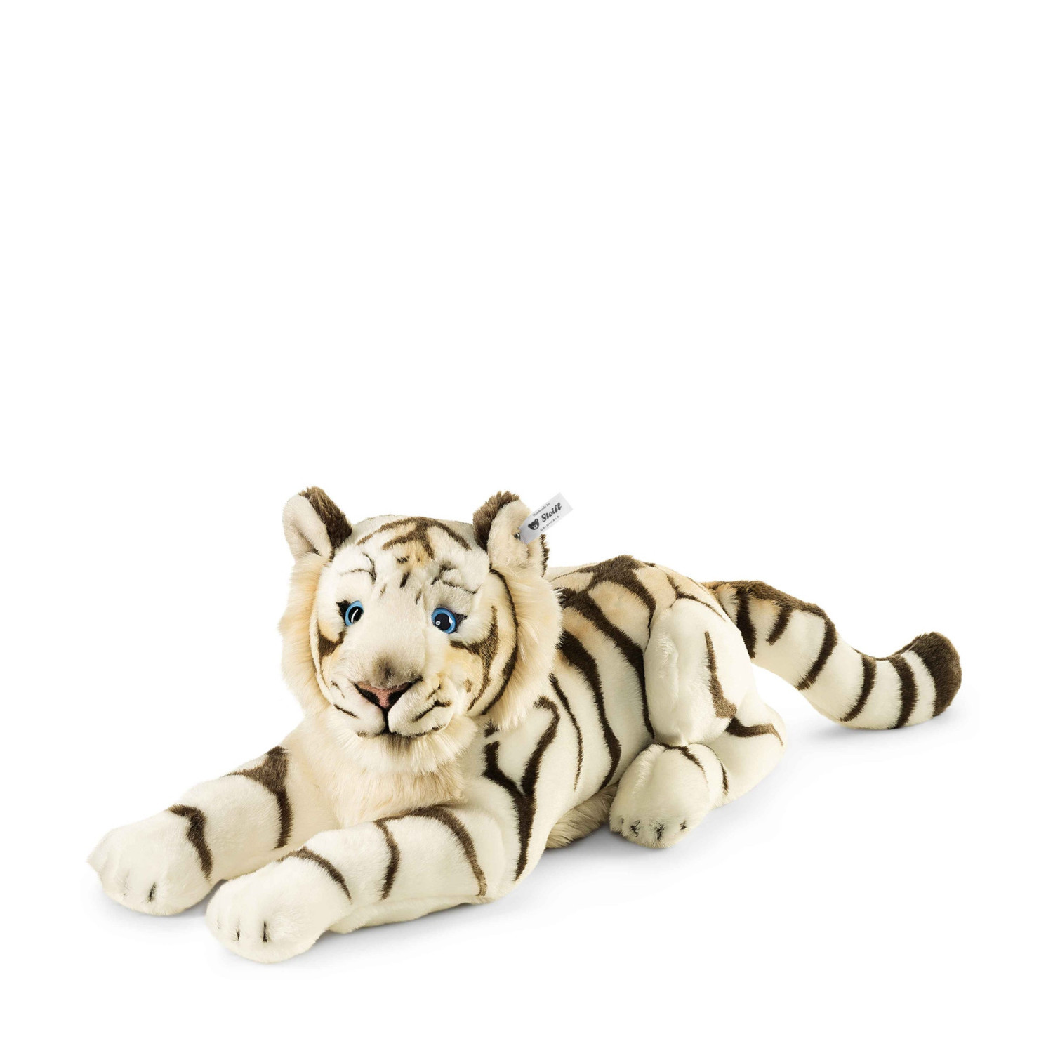 Bharat, the white tiger Size: 43 cm Class: Originals