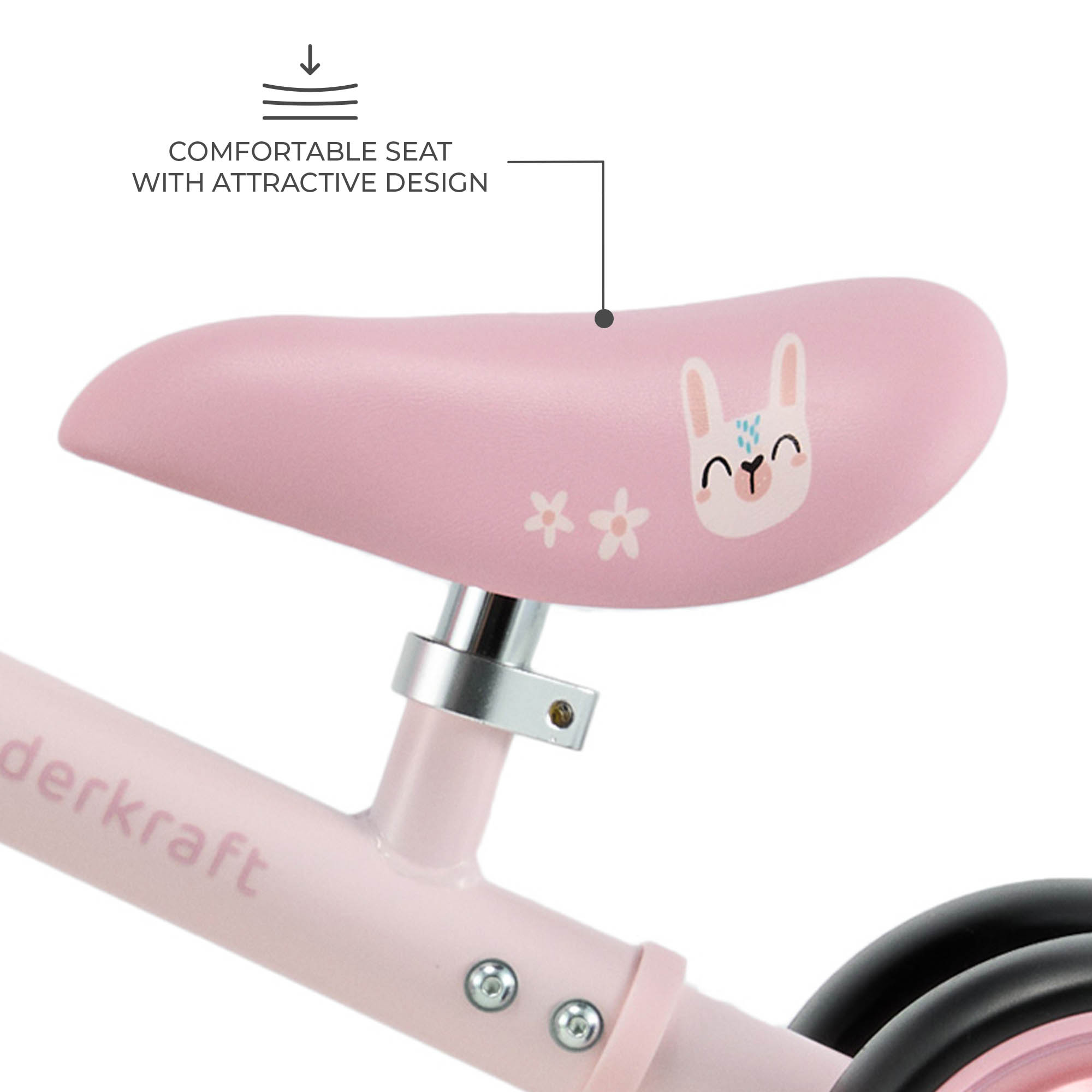 Kinderkraft CUTIE FLASH ride on PINK