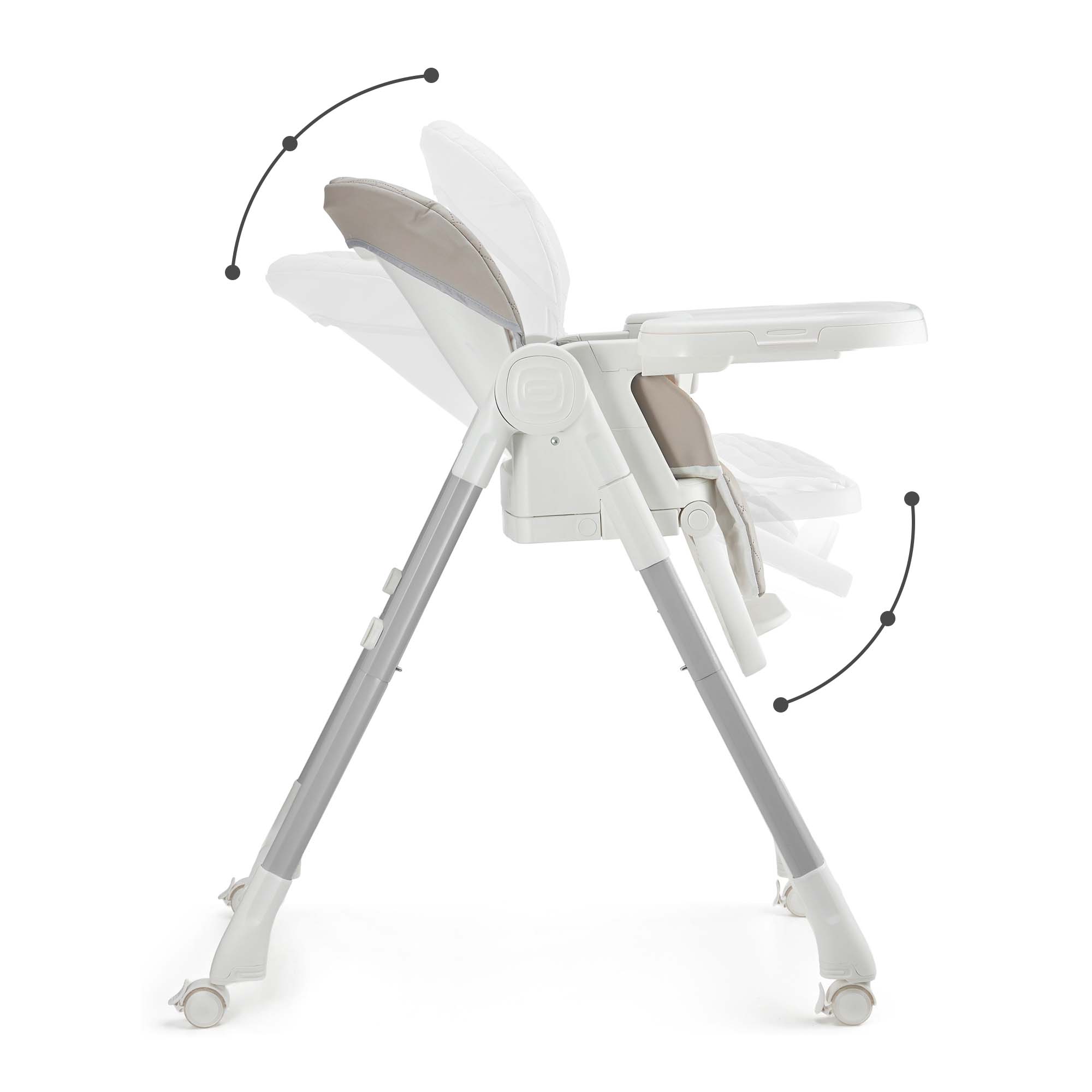 Kinderkraft TULO high chair BEIGE