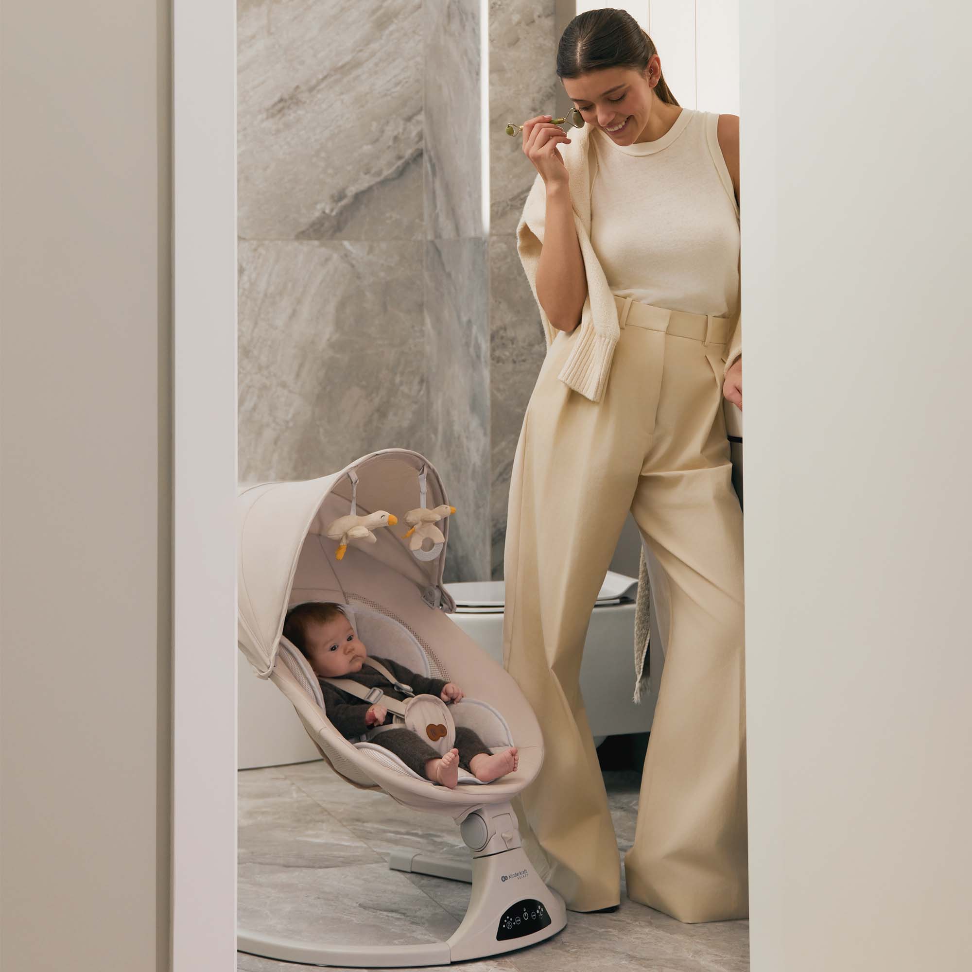 Kinderkraft TULSY lounger BEIGE