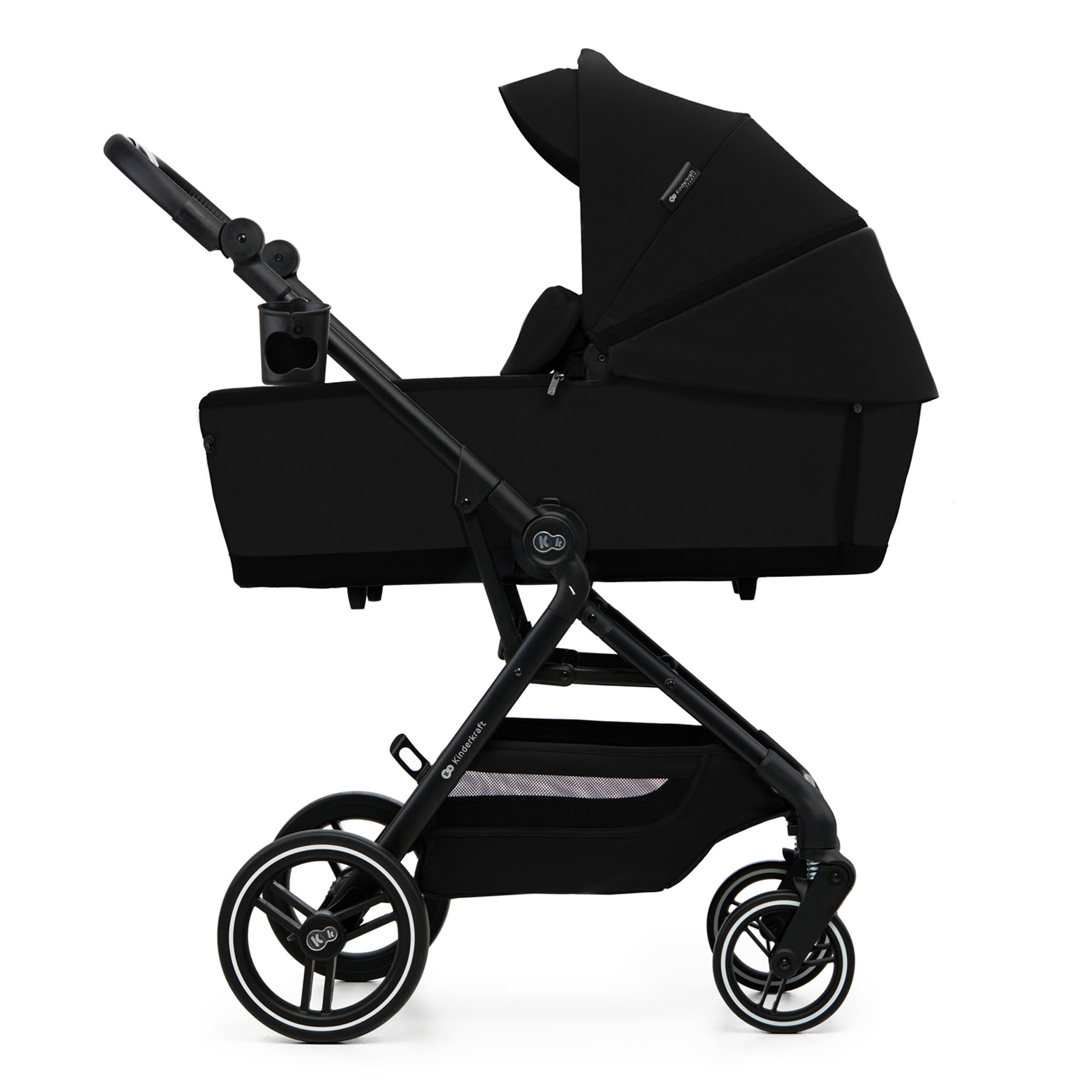 Kinderkraft YOXI baby stroller 3in1 PURE BLACK