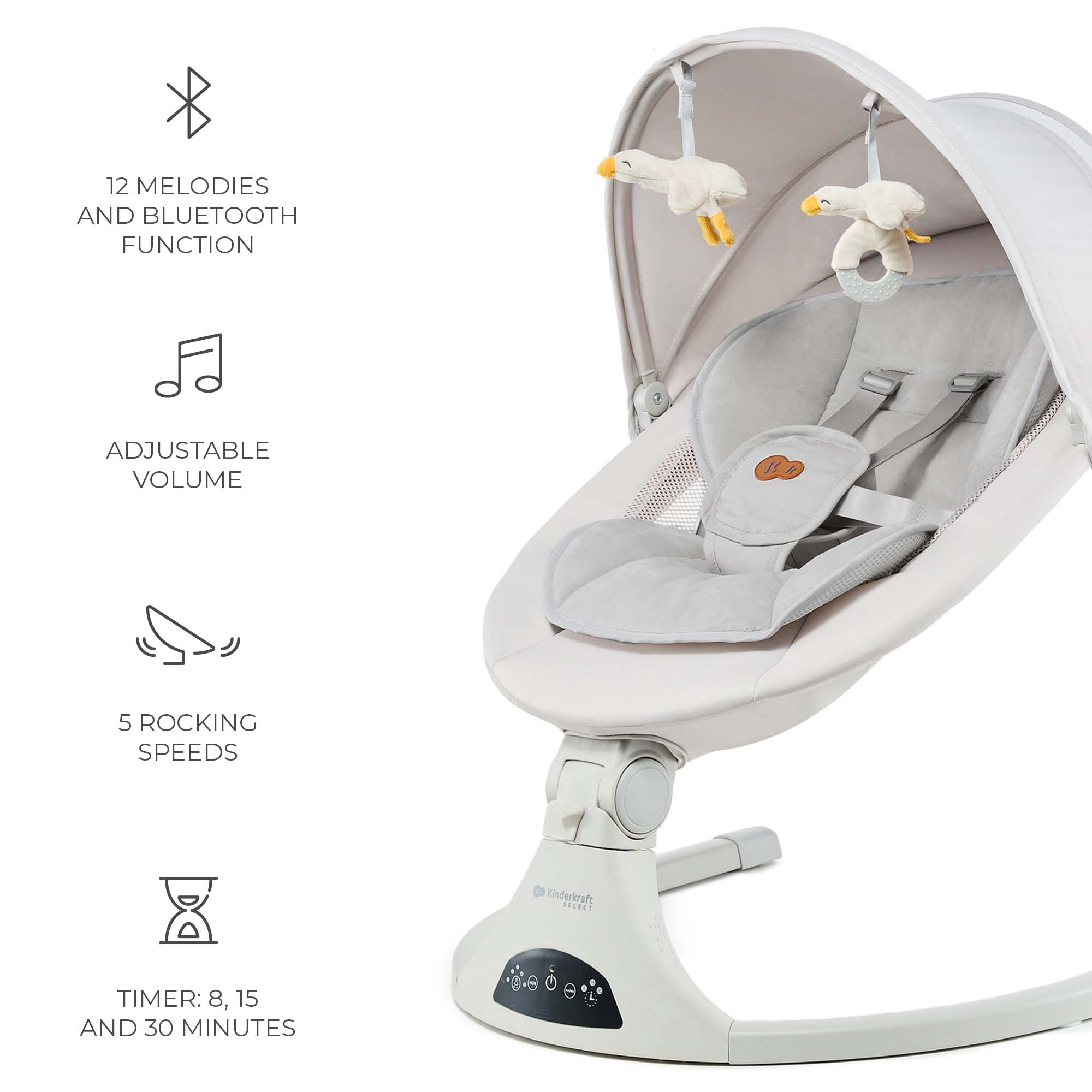 Kinderkraft TULSY lounger BEIGE