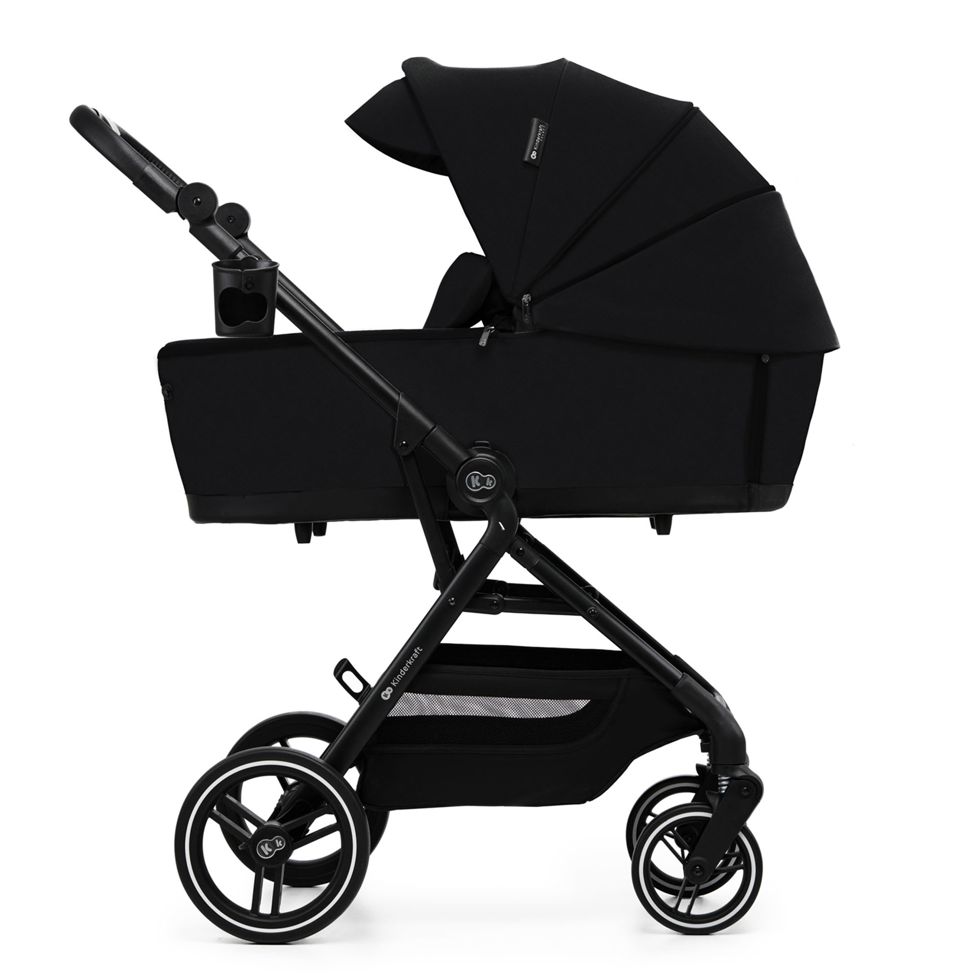 Kinderkraft YOXI baby stroller 3in1 PURE BLACK