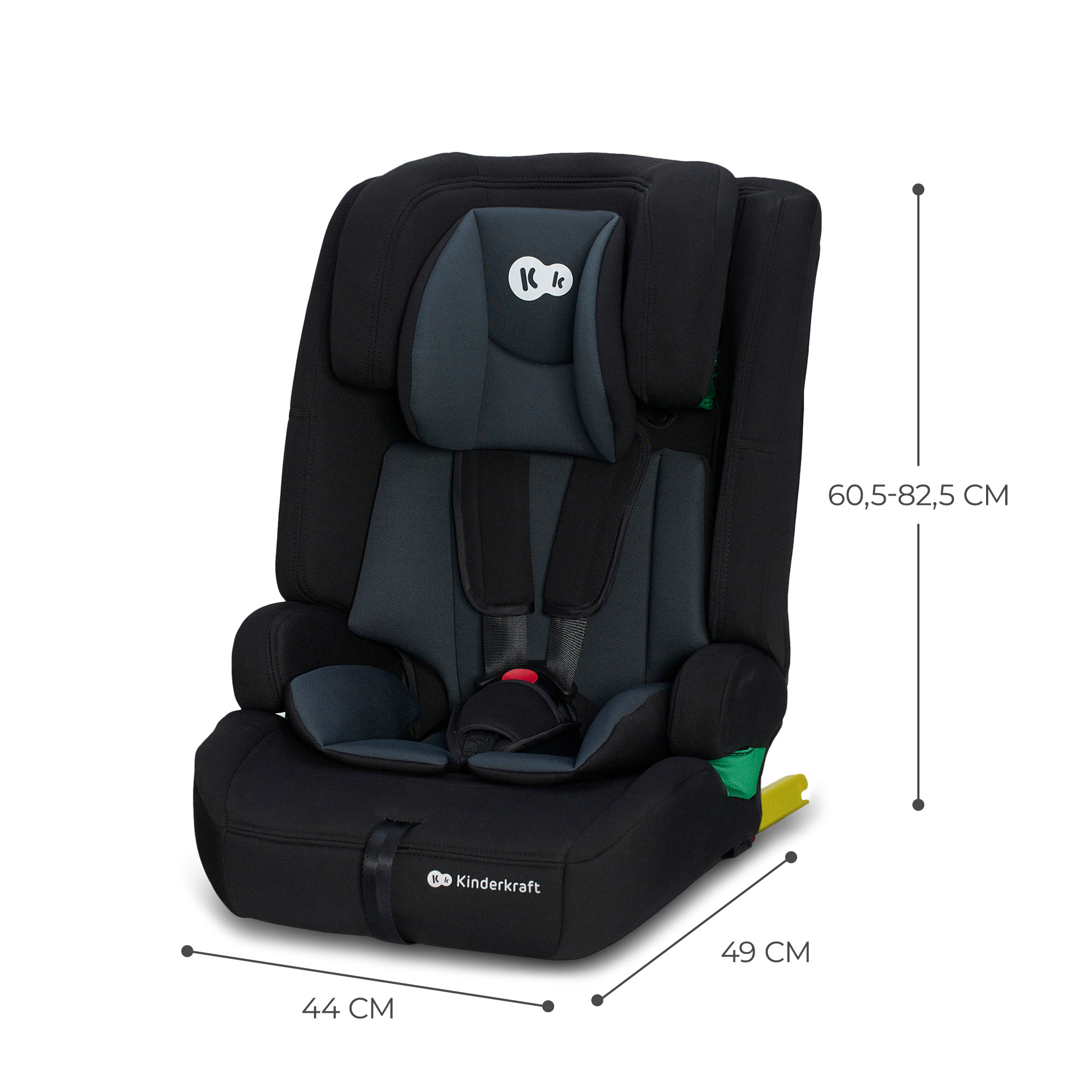 Kinderkraft SAFETY FIX 2 car seat BLACK
