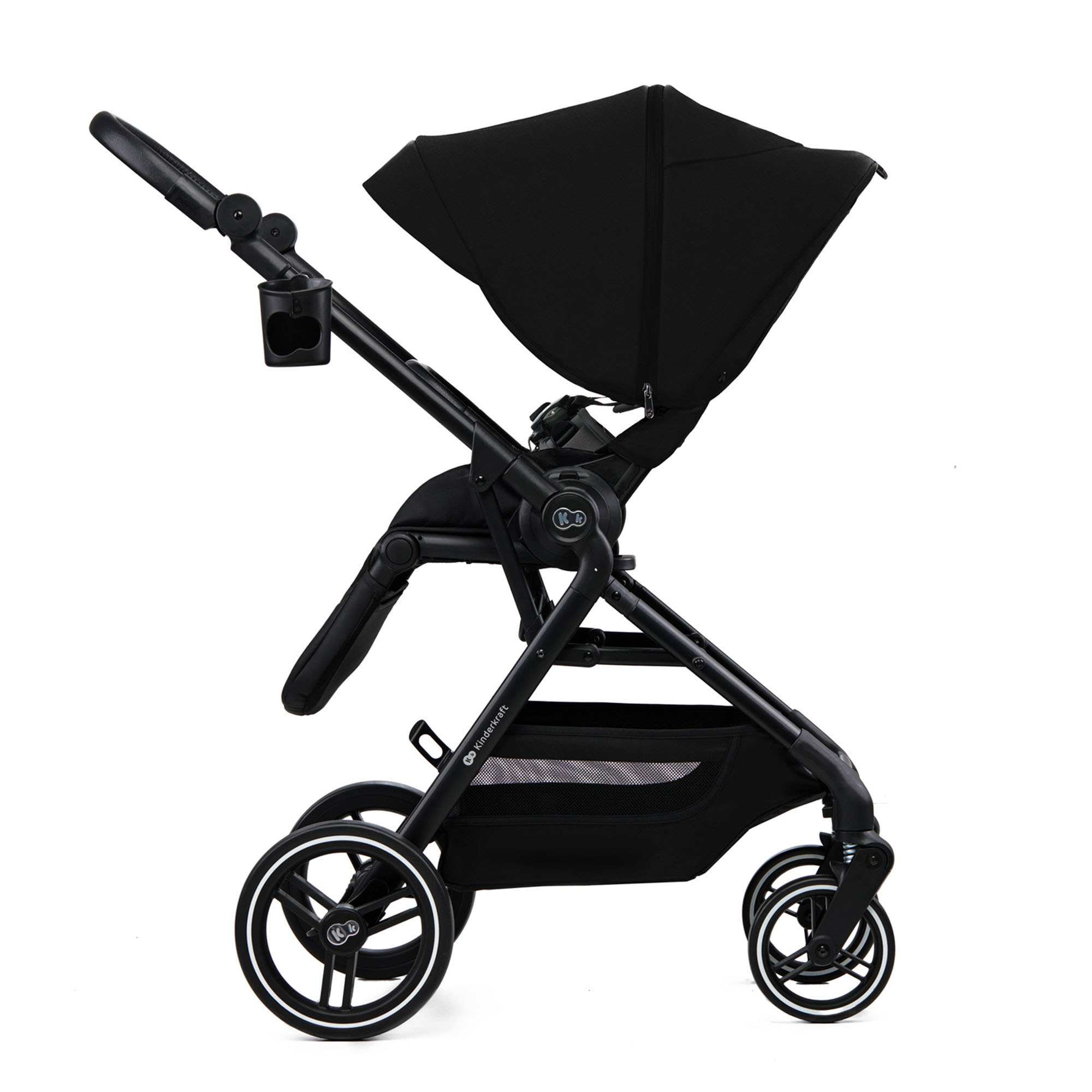 Kinderkraft YOXI baby stroller 3in1 PURE BLACK