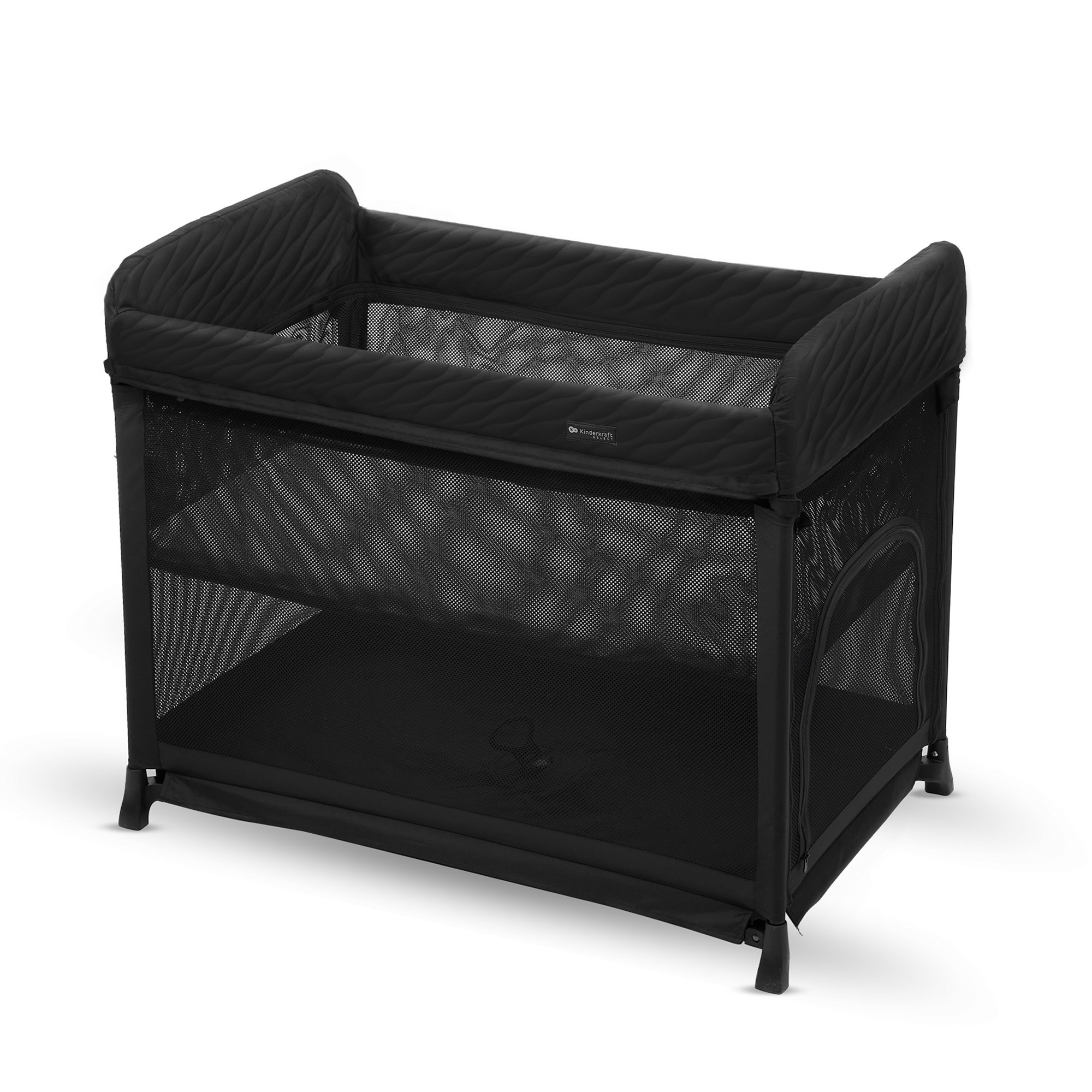 Kinderkraft MOON DREAM baby crib BLACK
