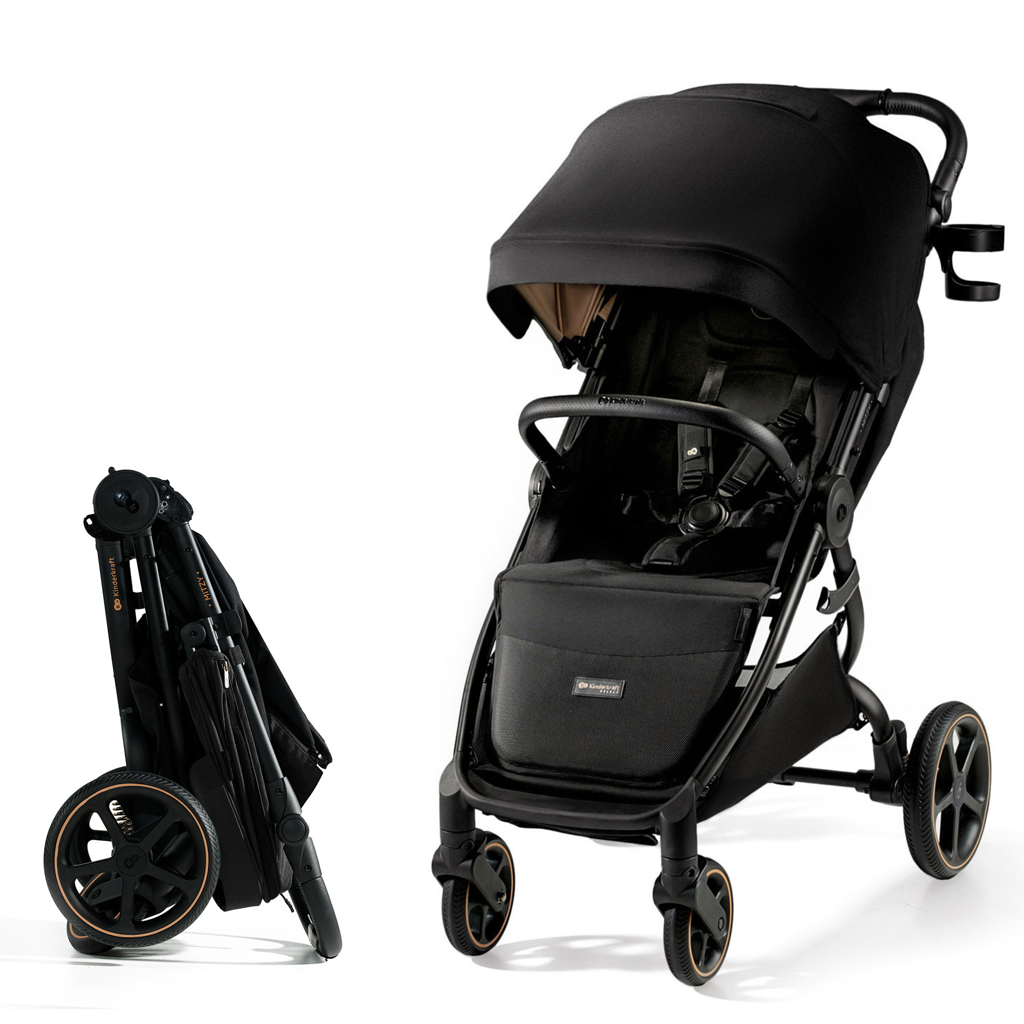 Kinderkraft MITZY baby stroller INK BLACK