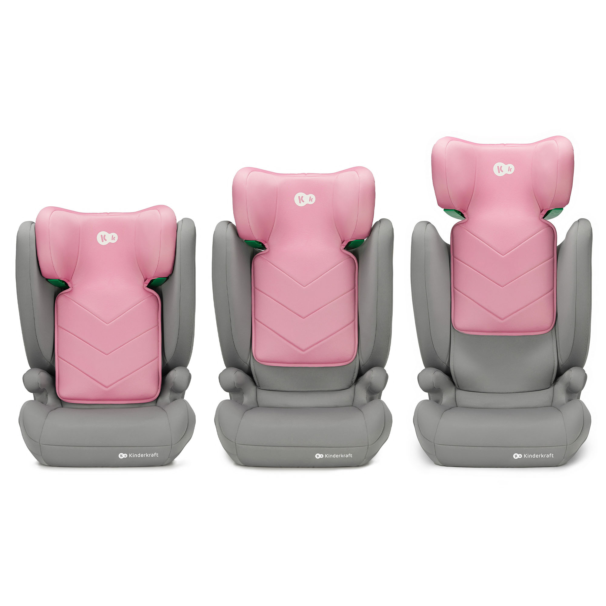 Kinderkraft I-SPARK car seat 100-150cm PINK