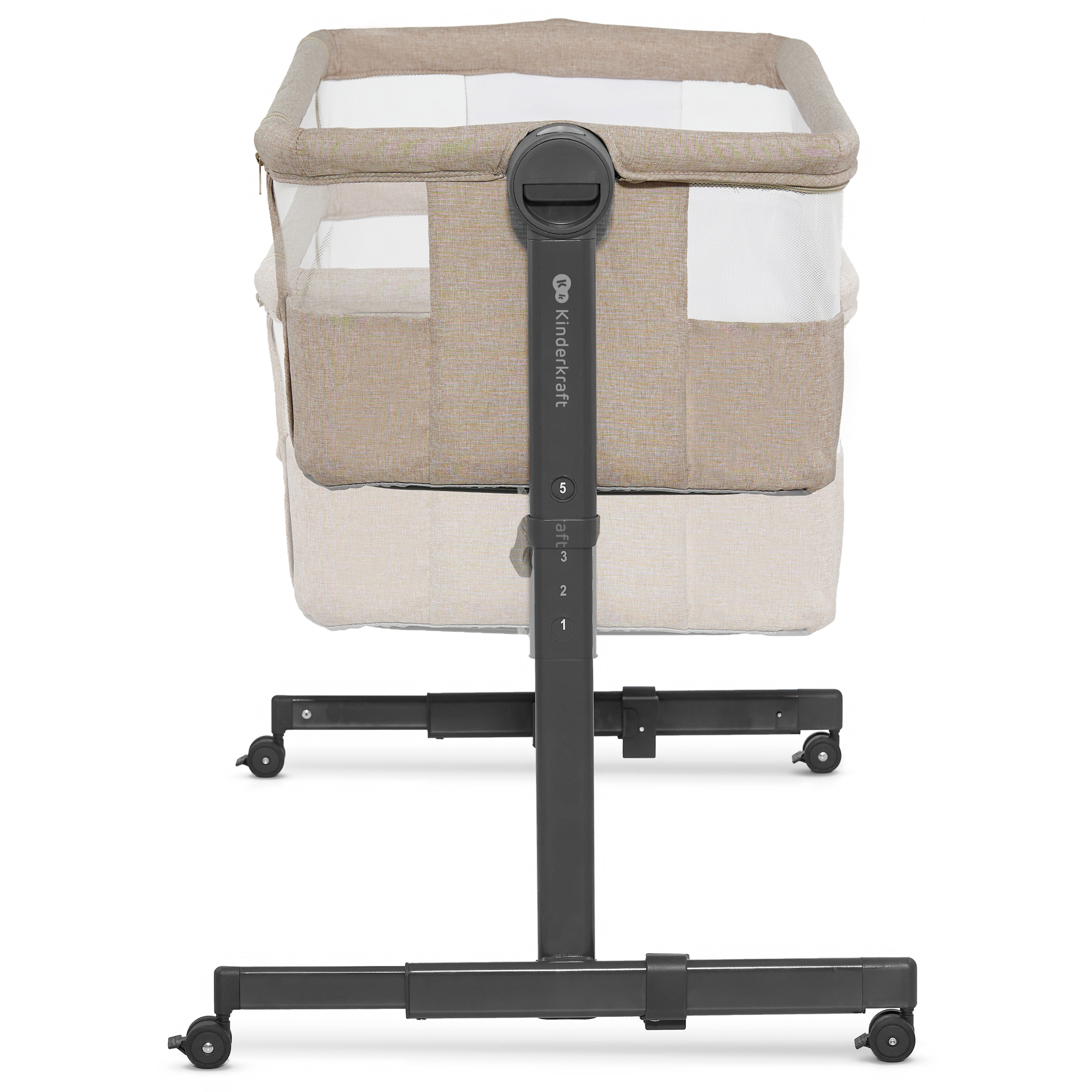 KinderKraft NESTE UP 2 бебешка кошара BEIGE